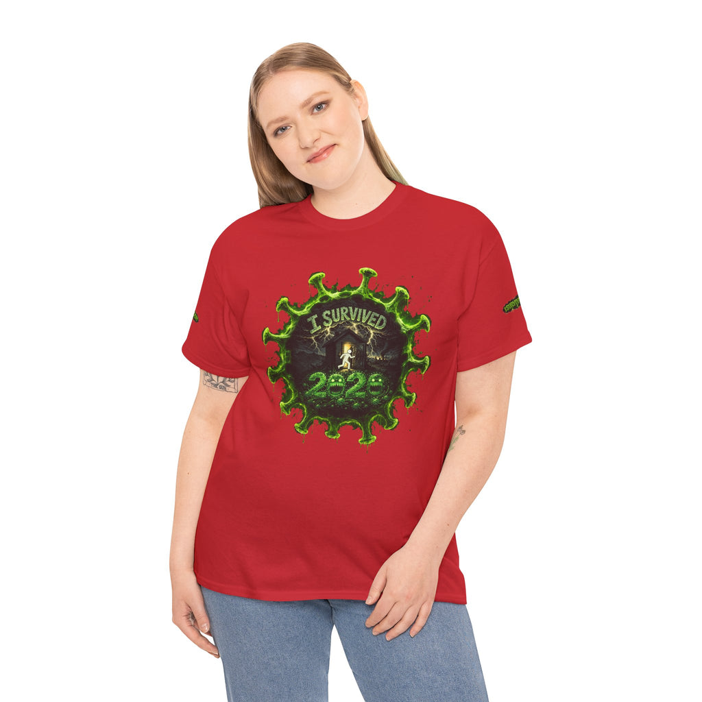 I Survived 2020 — Director's Cut S1:E4 "Mask Madness Mayhem Moment" | Pandemic Edition Unisex Heavy Cotton Tee (SPECIAL EDITION)