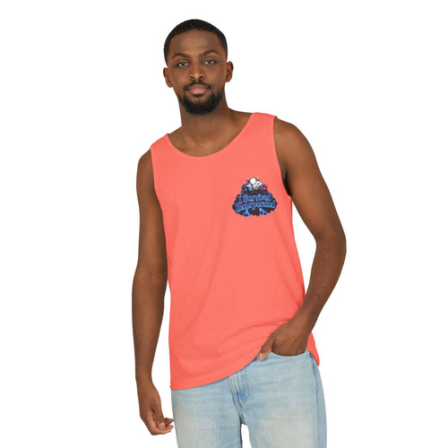 I Survived 2020 — "Please Stand By" Test Pattern Tee Lockdown Special Edition Summer Exclusive Unisex Garment-Dyed Tank Top