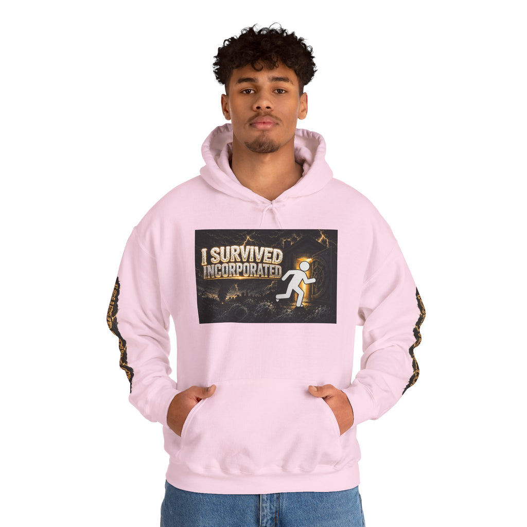 I Survived Incorporated Hoodie Sweatshirt – Original Design Teaser