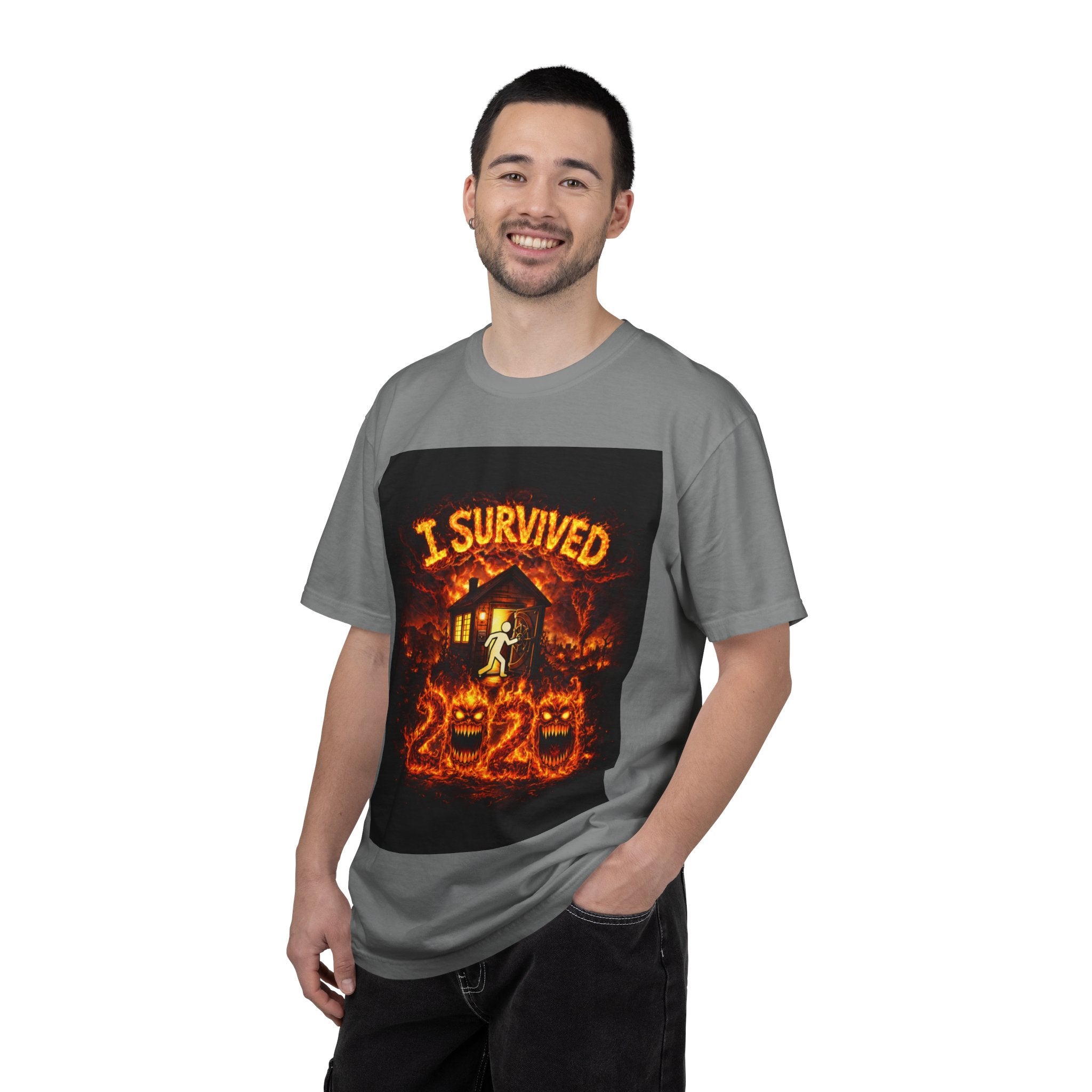 I Survived 2020 — S2:E2 "The Bobcat Fire" | Wildfire Edition Memorial Unisex Garment-Dyed T-shirt