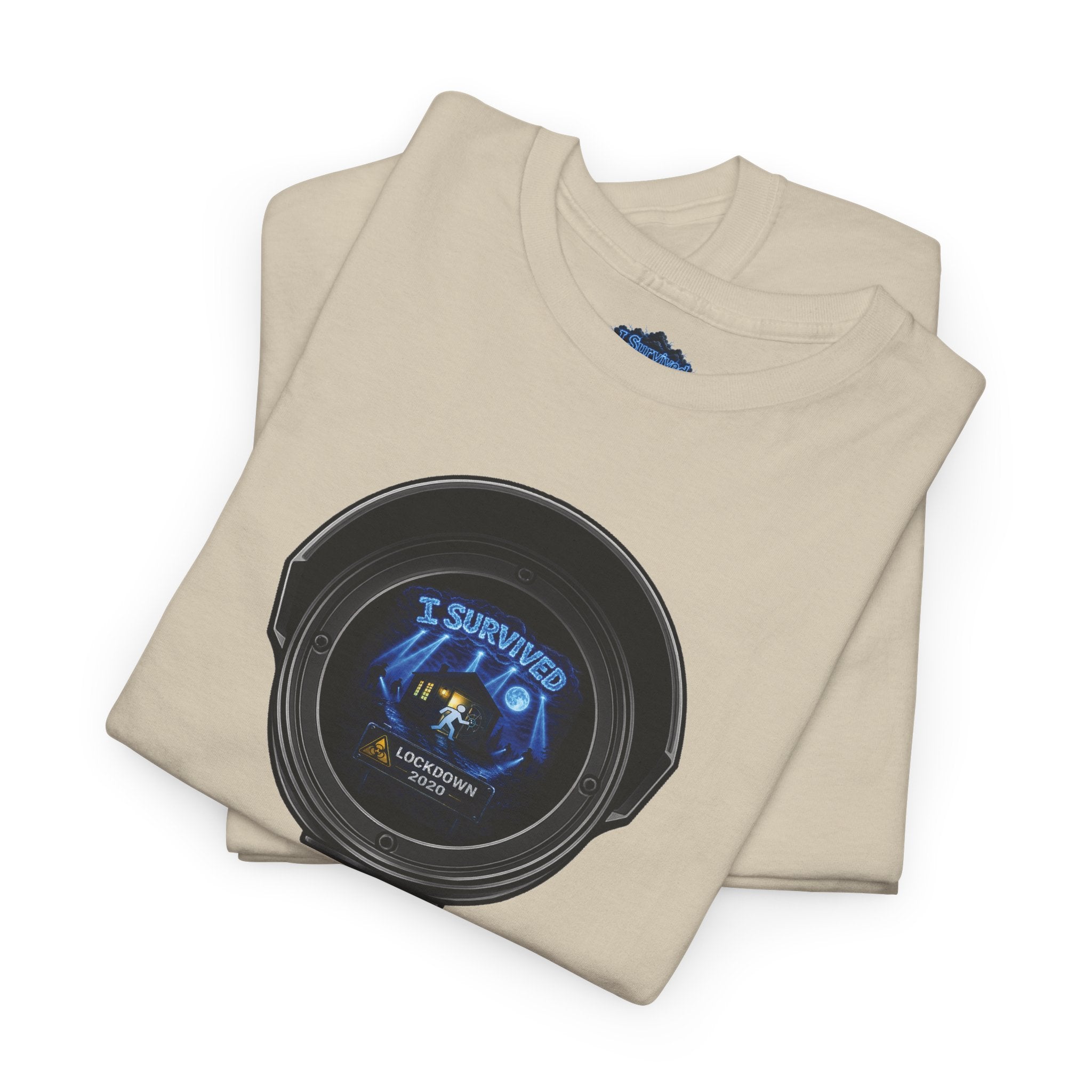 I Survived 2020 — LOCKDOWN S3:E1: Director's Cut "Quarantine" Unisex Heavy Cotton Tee