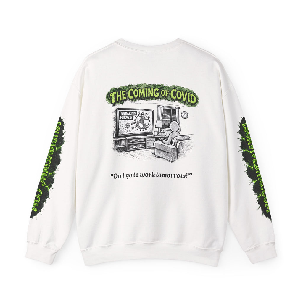 I Survived 2020 — S1:E2 "The Coming of COVID" | Pandemic Edition Unisex Heavy Blend™ Crewneck Sweatshirt