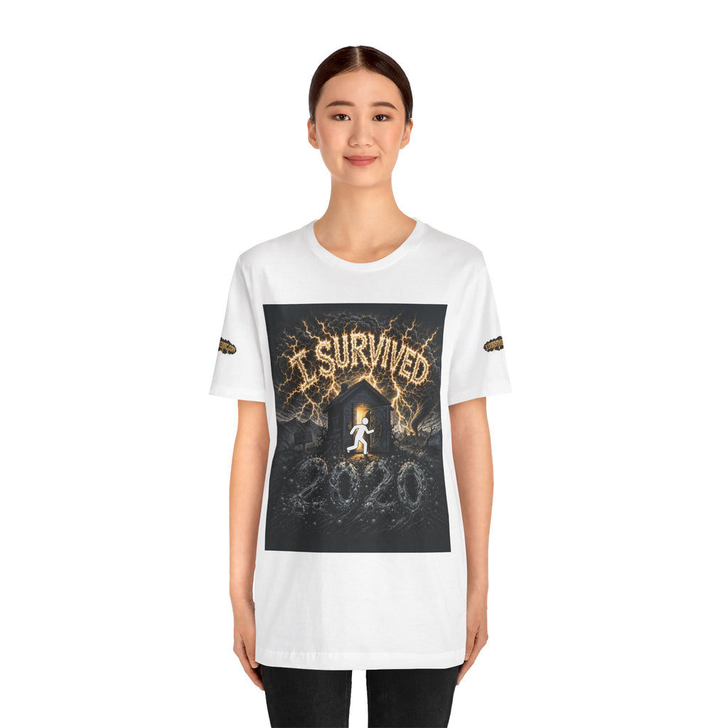 I Survived 2020 — Original Design Teaser Tee | Season 1 Premiere Drop Unisex Jersey Short Sleeve Tee