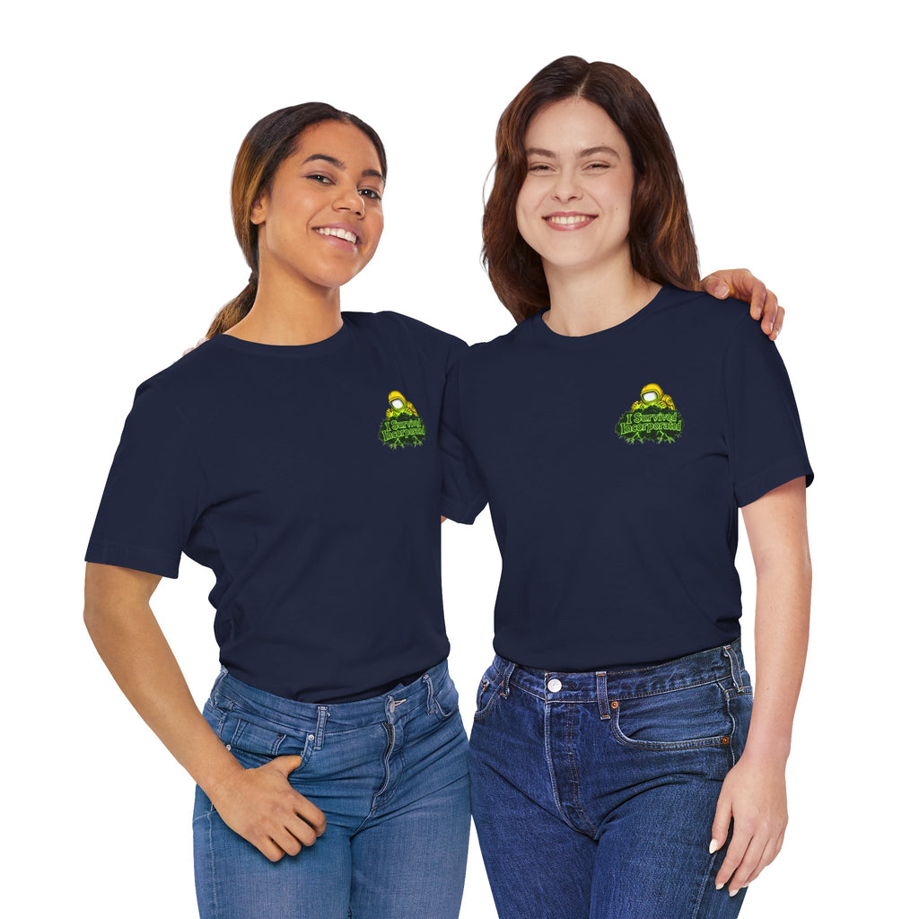 I Survived 2020 — "Please Stand By" Test Pattern Toxic Signal Tee Summer Premiere Unisex Jersey Short Sleeve Tee