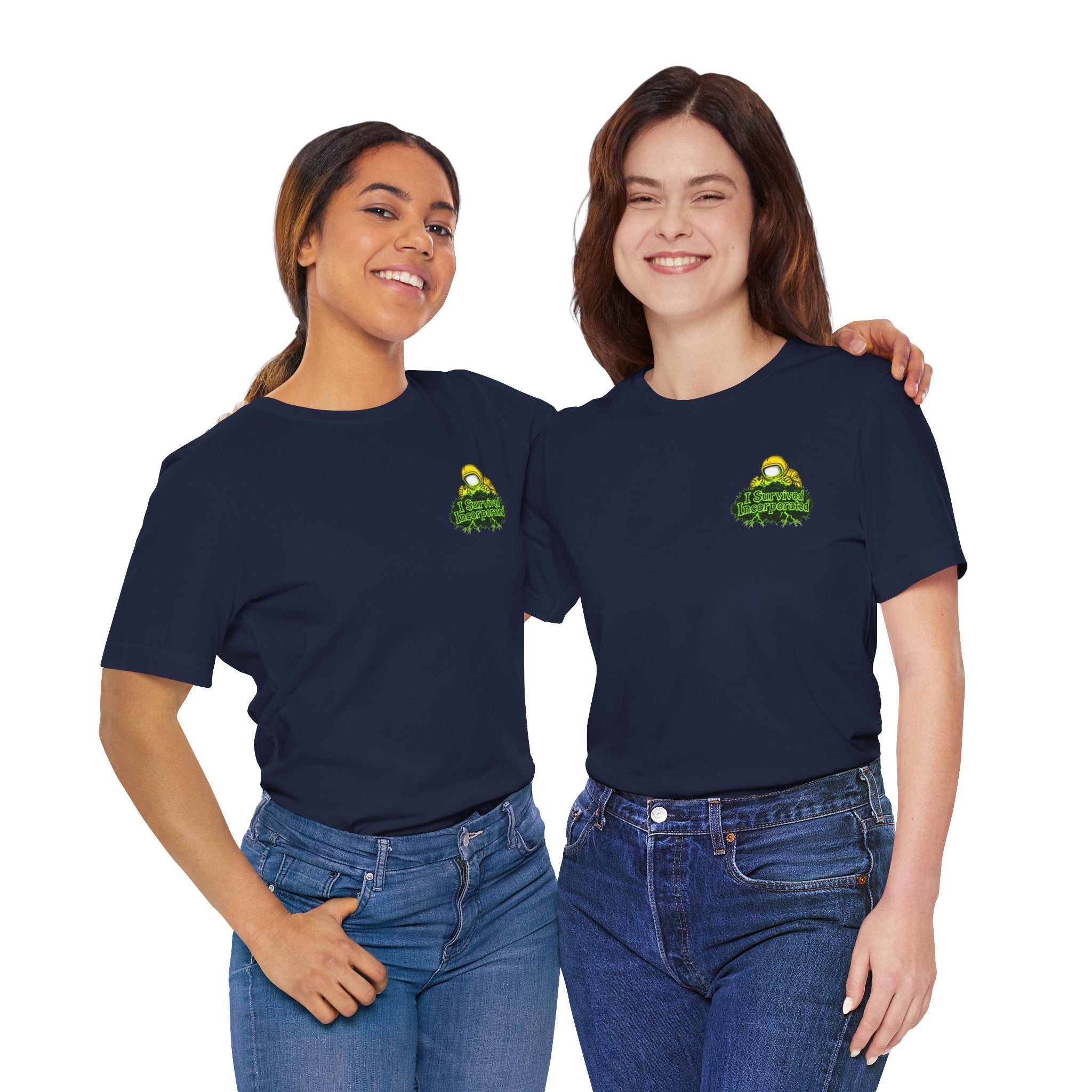 I Survived 2020 — "Please Stand By" Test Pattern Toxic Signal Tee Summer Premiere Unisex Jersey Short Sleeve Tee