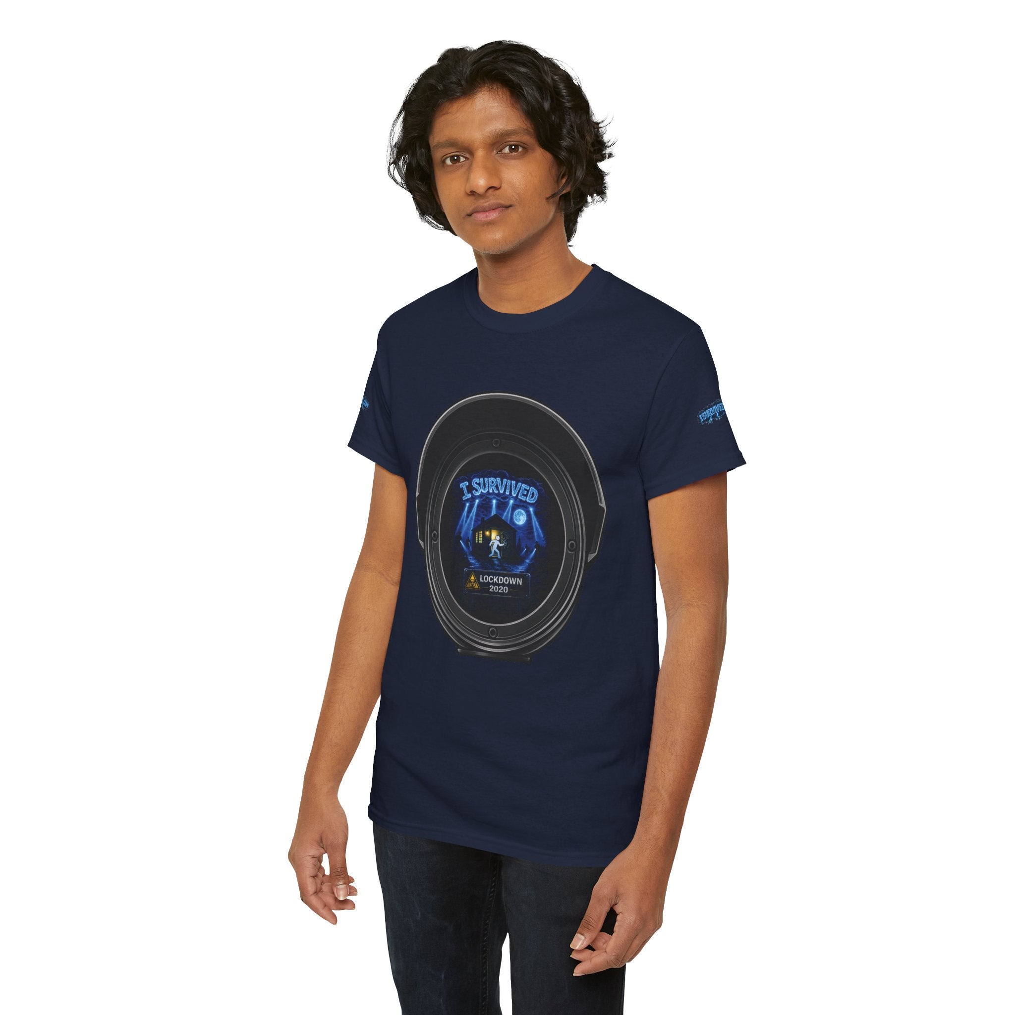 I Survived 2020 — Director's Cut S3:E1 "Quarantine" | Lockdown Edition Documentary Unisex Heavy Cotton Tee (SPECIAL EDITION)