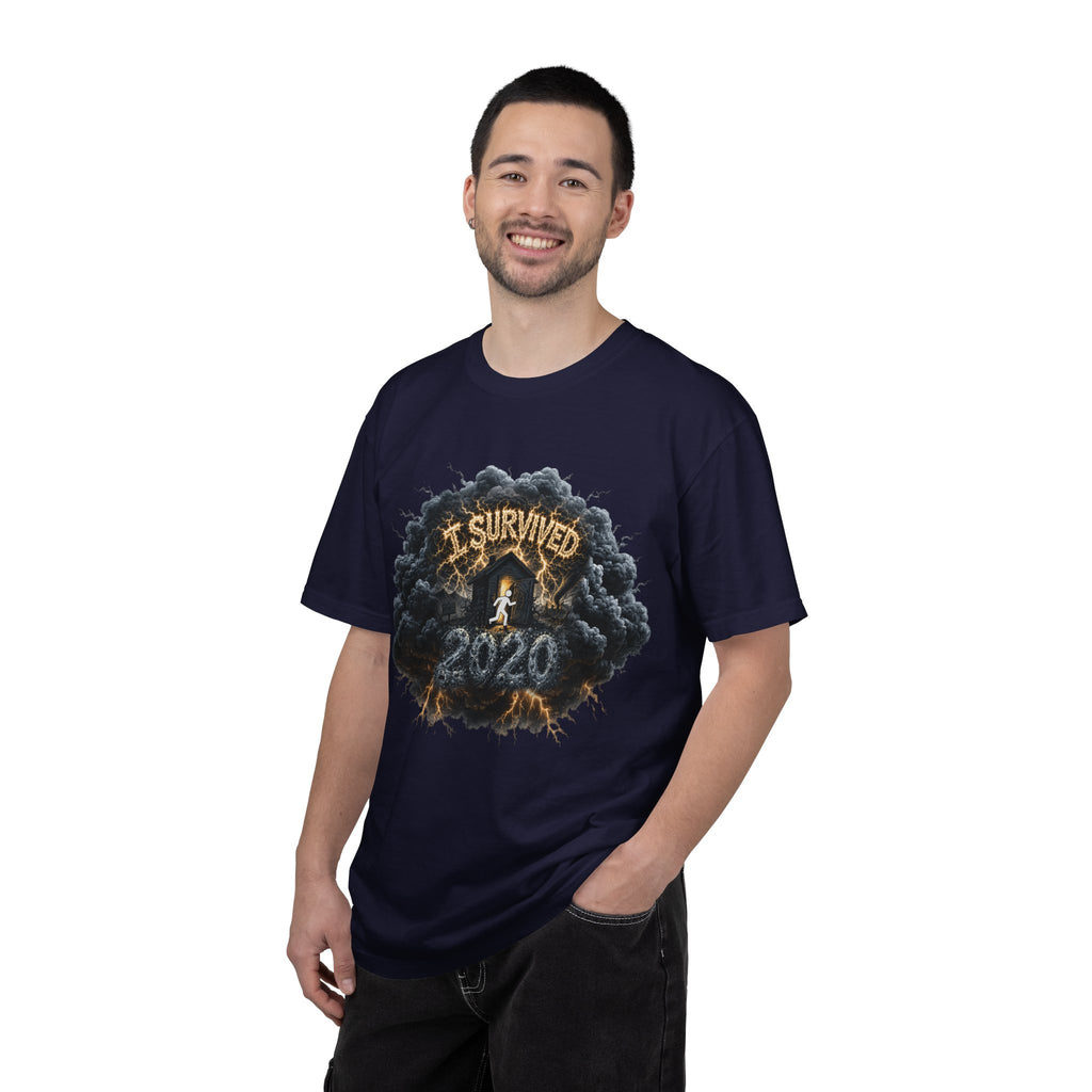 I Survived 2020 — Director's Cut Original Design Teaser Tee | Season 1 Premiere Drop Unisex Garment-Dyed T-shirt