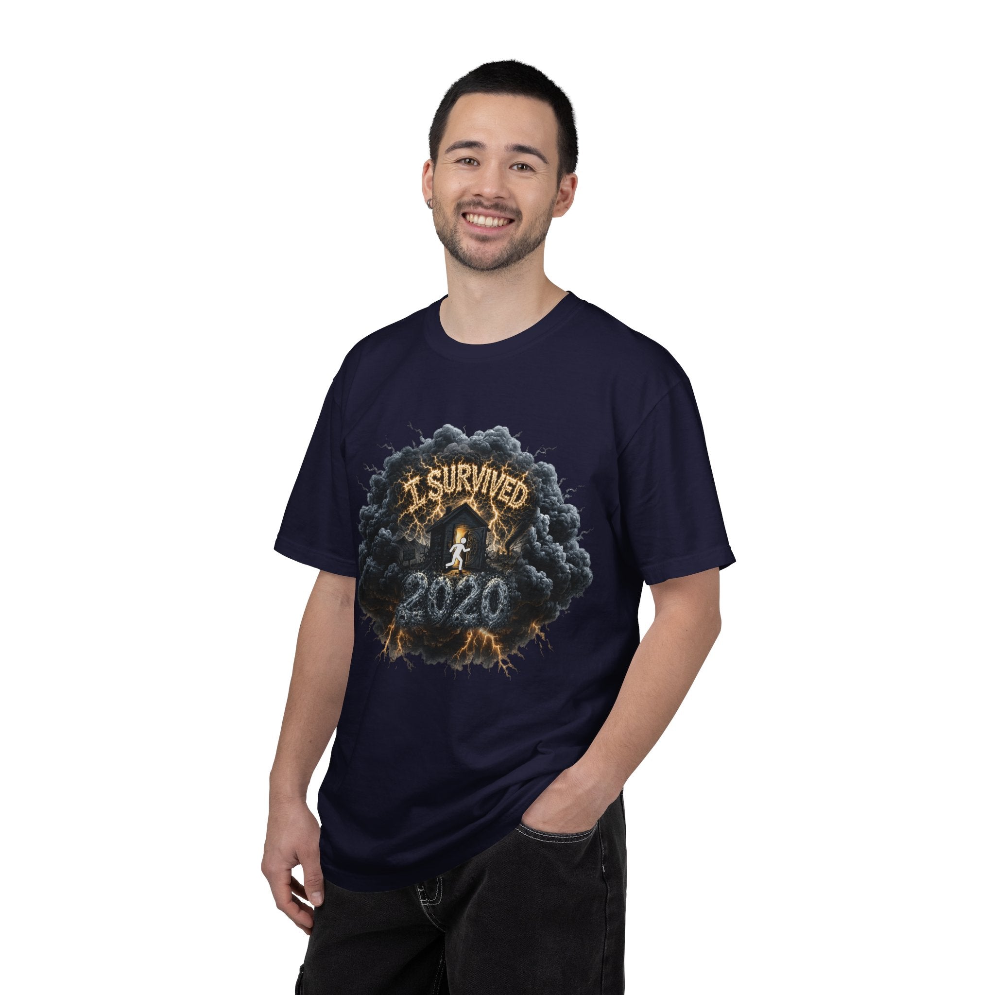 I Survived 2020 — Director's Cut Original Design Teaser Tee | Season 1 Premiere Drop Unisex Garment-Dyed T-shirt