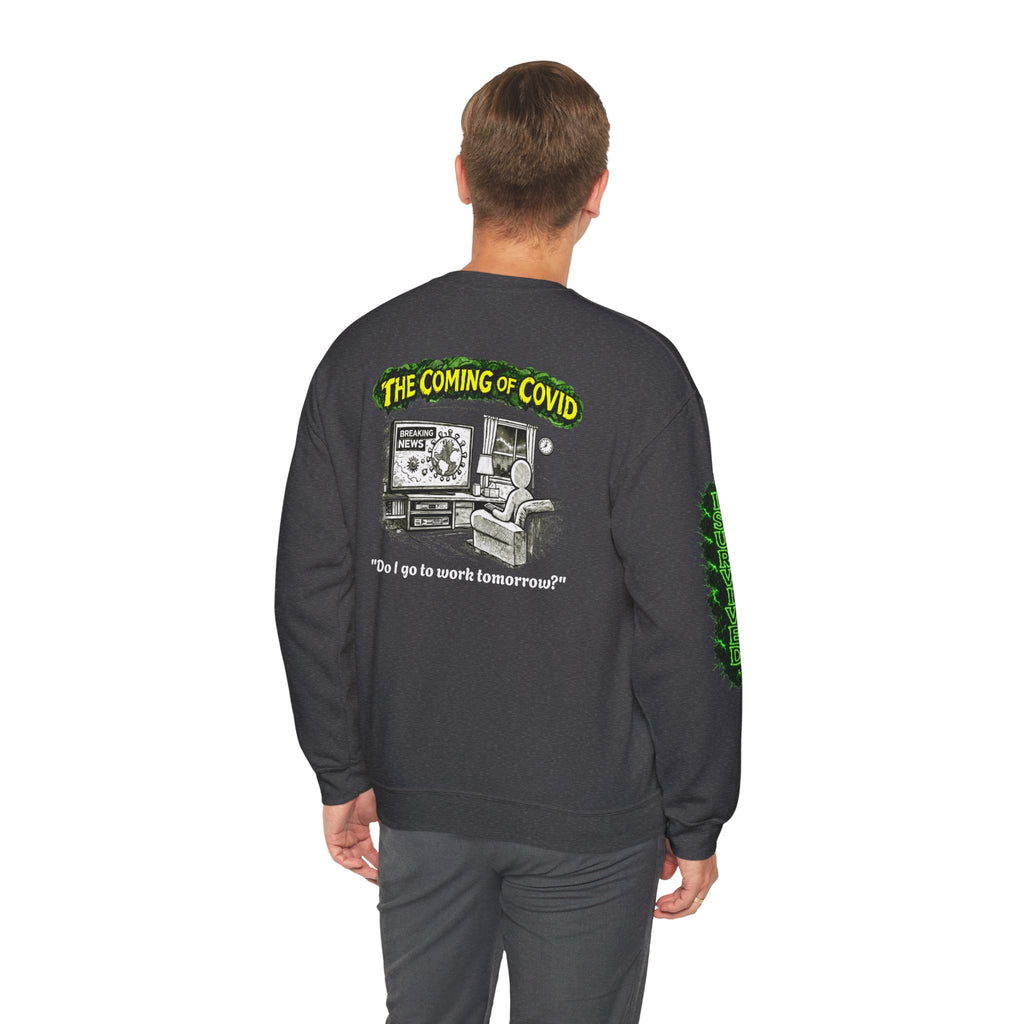 I Survived 2020 — PANDEMIC S1:E2: Director's Cut "The Coming of COVID" Unisex Heavy Blend™ Crewneck Sweatshirt