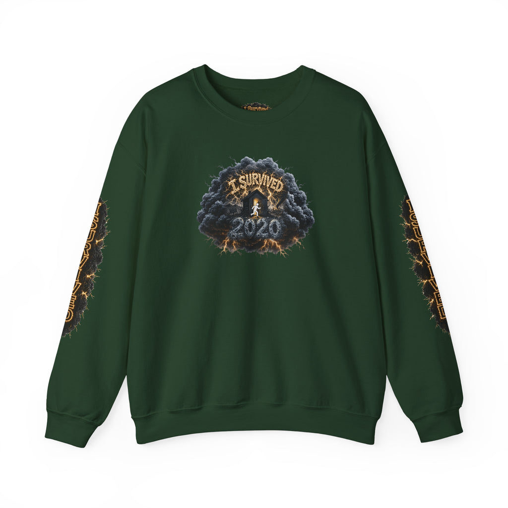 I Survived 2020 — Original PILOT Design: Director's Cut Special Edition Unisex Heavy Blend™ Crewneck Sweatshirt