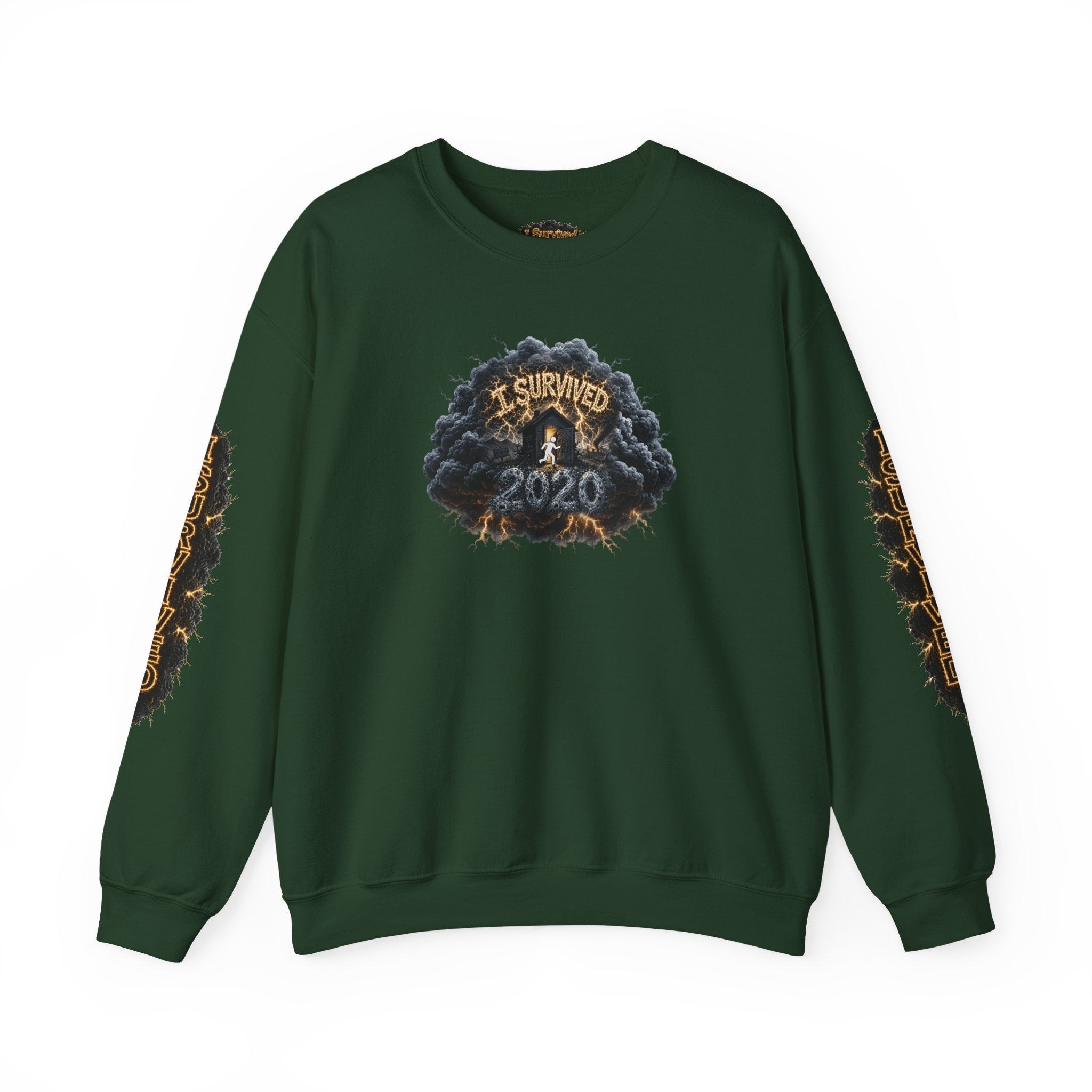 I Survived 2020 — Original PILOT Design: Director's Cut Special Edition Unisex Heavy Blend™ Crewneck Sweatshirt