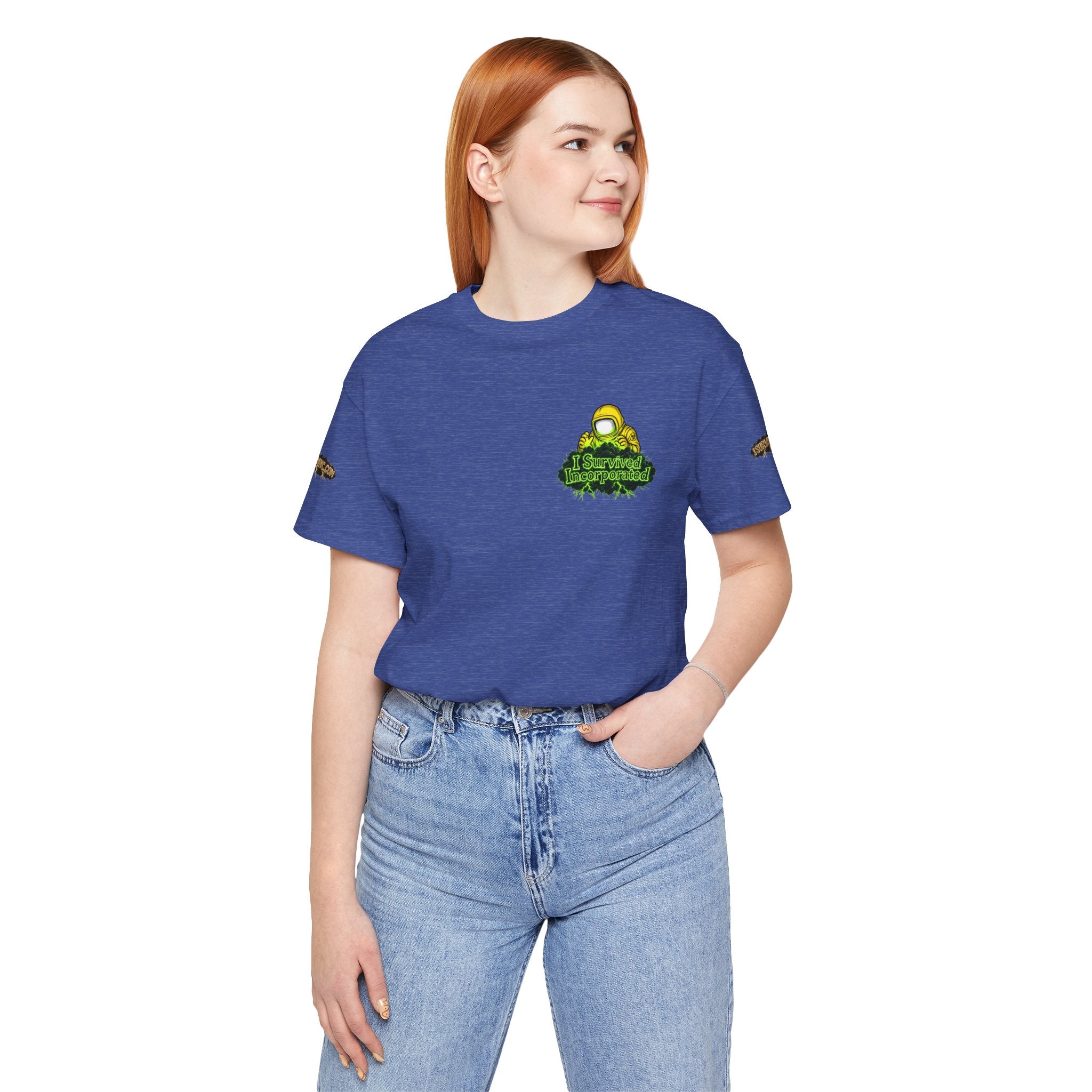 I Survived 2020 — "Please Stand By" Test Pattern Toxic Signal Tee Special Edition Summer Premiere Unisex Jersey Short Sleeve Tee