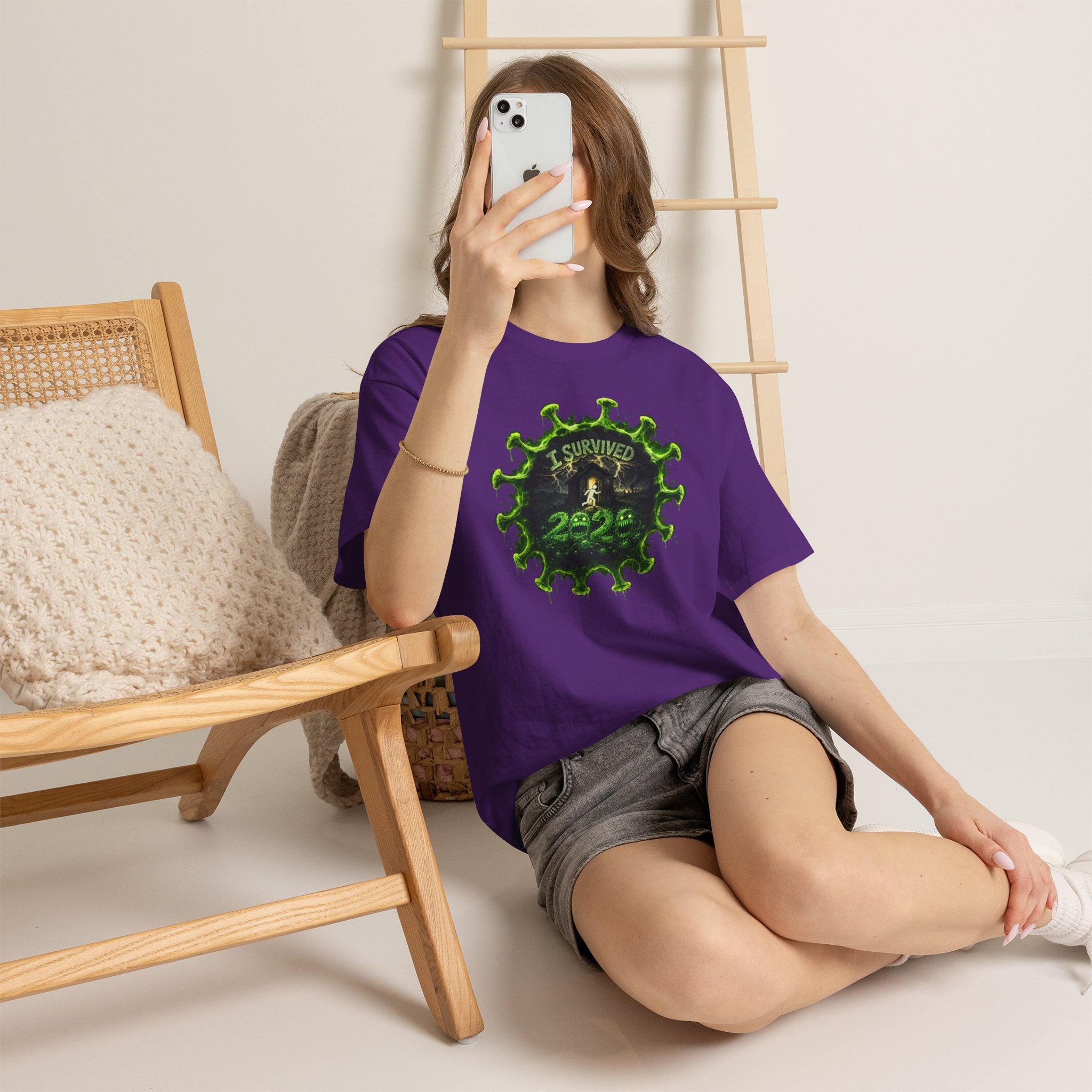 I Survived 2020 — Director's Cut S1:E5 "Delivery Doomsday" | Pandemic Edition Unisex Heavy Cotton Tee