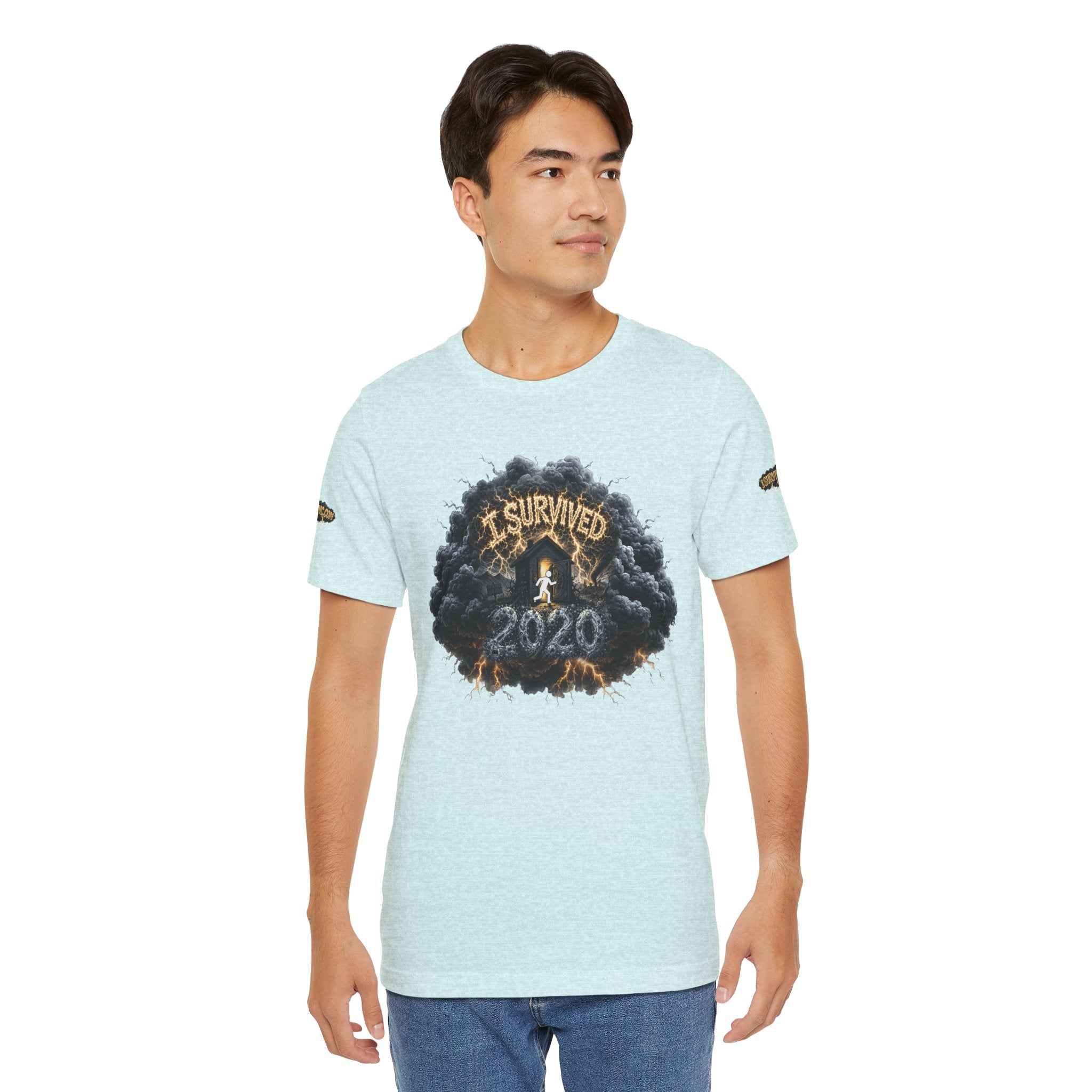 I Survived 2020 — Director's Cut Original Design Teaser Tee | Season 1 Premiere Drop Unisex Jersey Short Sleeve Tee