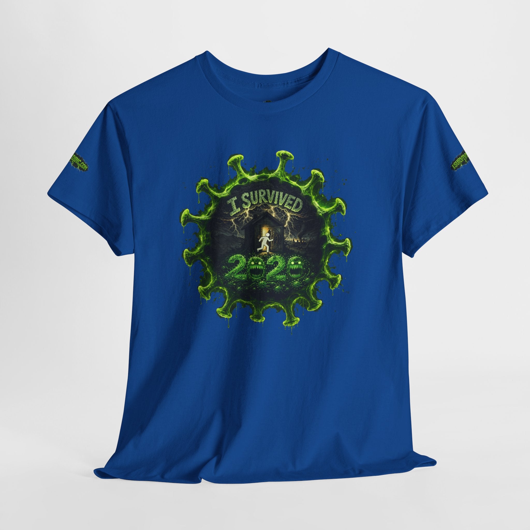 I Survived 2020 — Director's Cut S1:E1 "COVID-19: The Coronavirus" | Pandemic Edition Unisex Heavy Cotton Tee (SPECIAL EDITION)