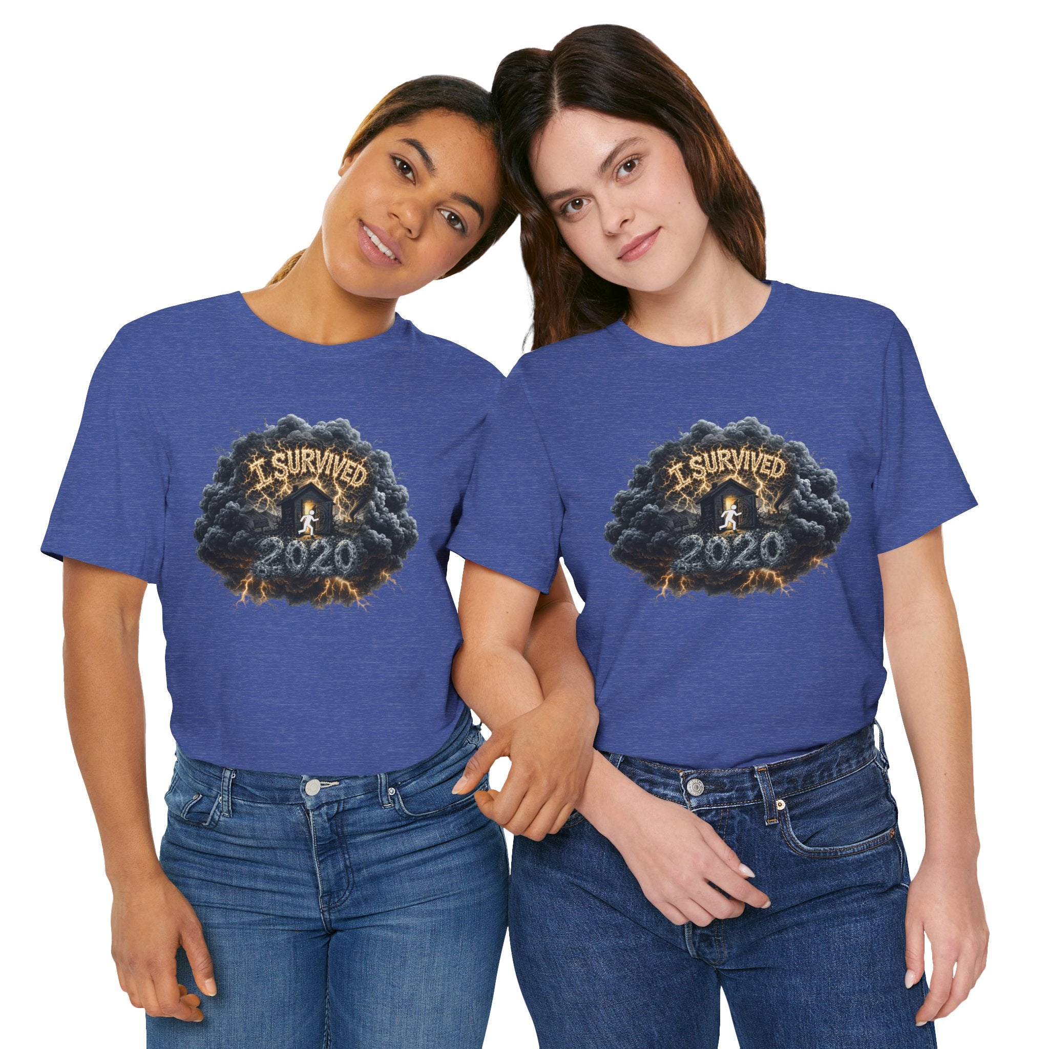 I Survived 2020 — Director's Cut Original Design Teaser Tee | Season 1 Premiere Drop Unisex Jersey Short Sleeve Tee