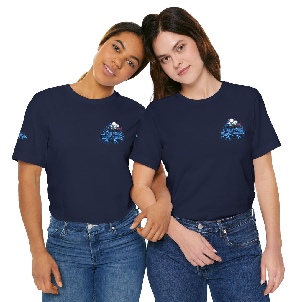 I Survived 2020 — "Please Stand By" Test Pattern Tee Lockdown Special Edition Summer Exclusive Unisex Jersey Short Sleeve Tee