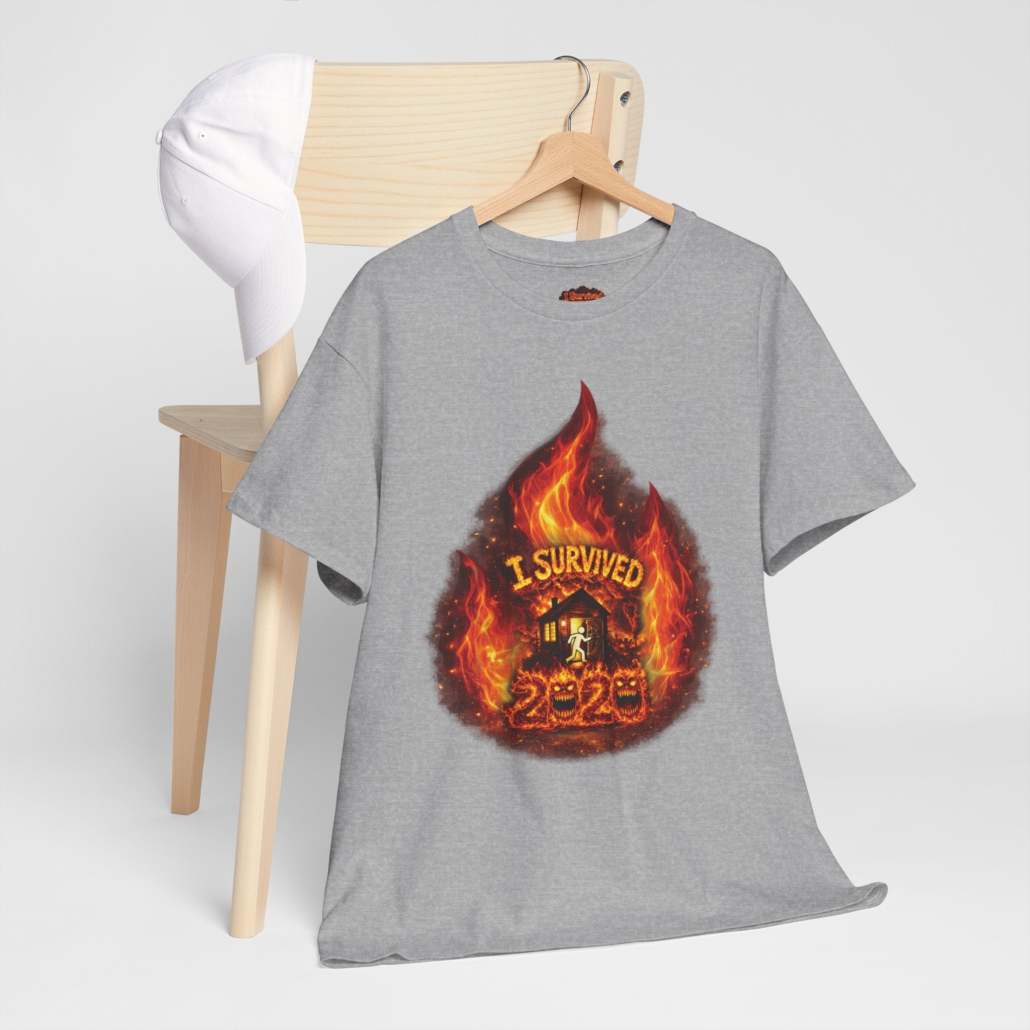 I Survived 2020 — Director's Cut S2:E2 "The Bobcat Fire" | Wildfire Edition Memorial Unisex Heavy Cotton Tee