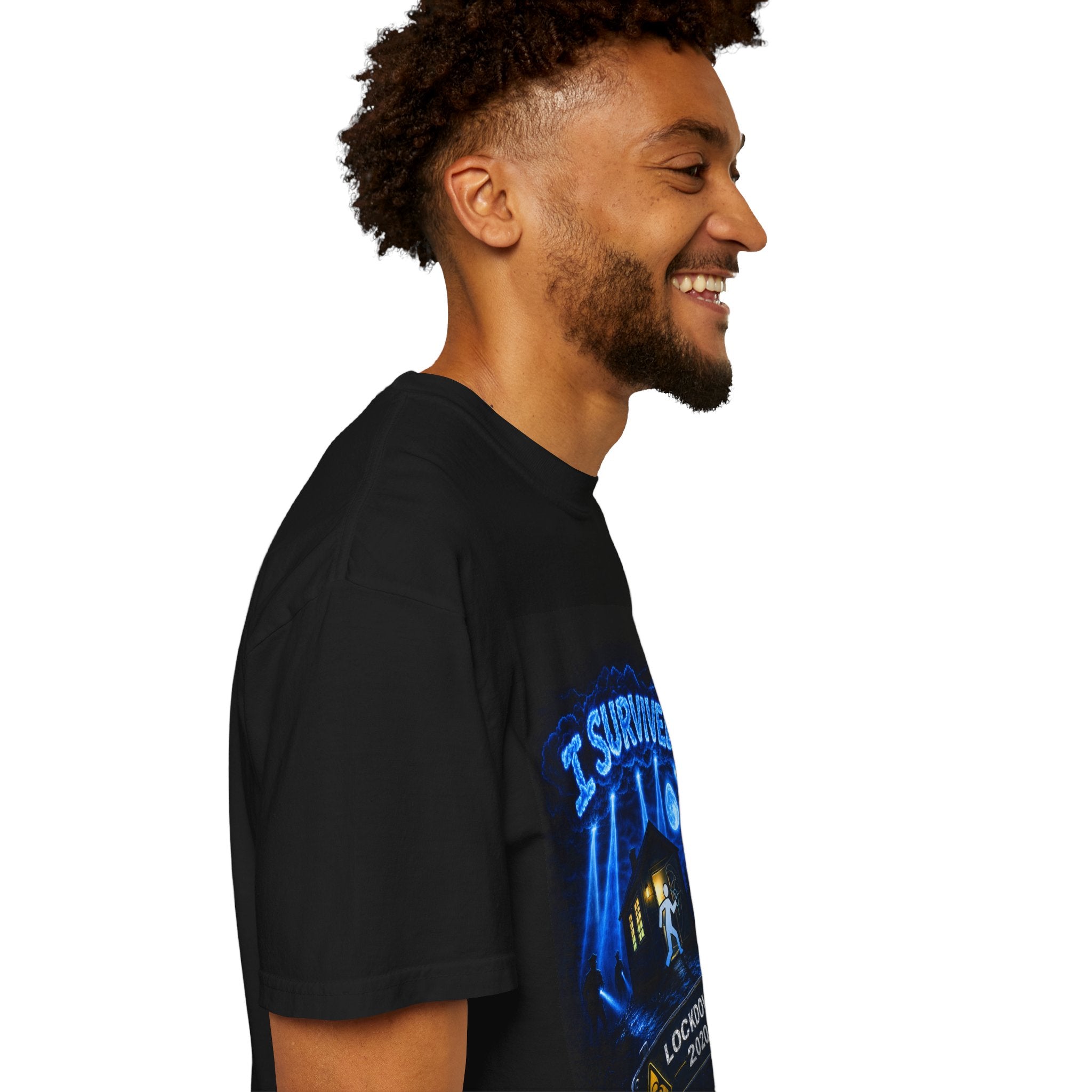I Survived 2020 — LOCKDOWN S3:E3: "Remote Schooling" Unisex Garment-Dyed T-shirt