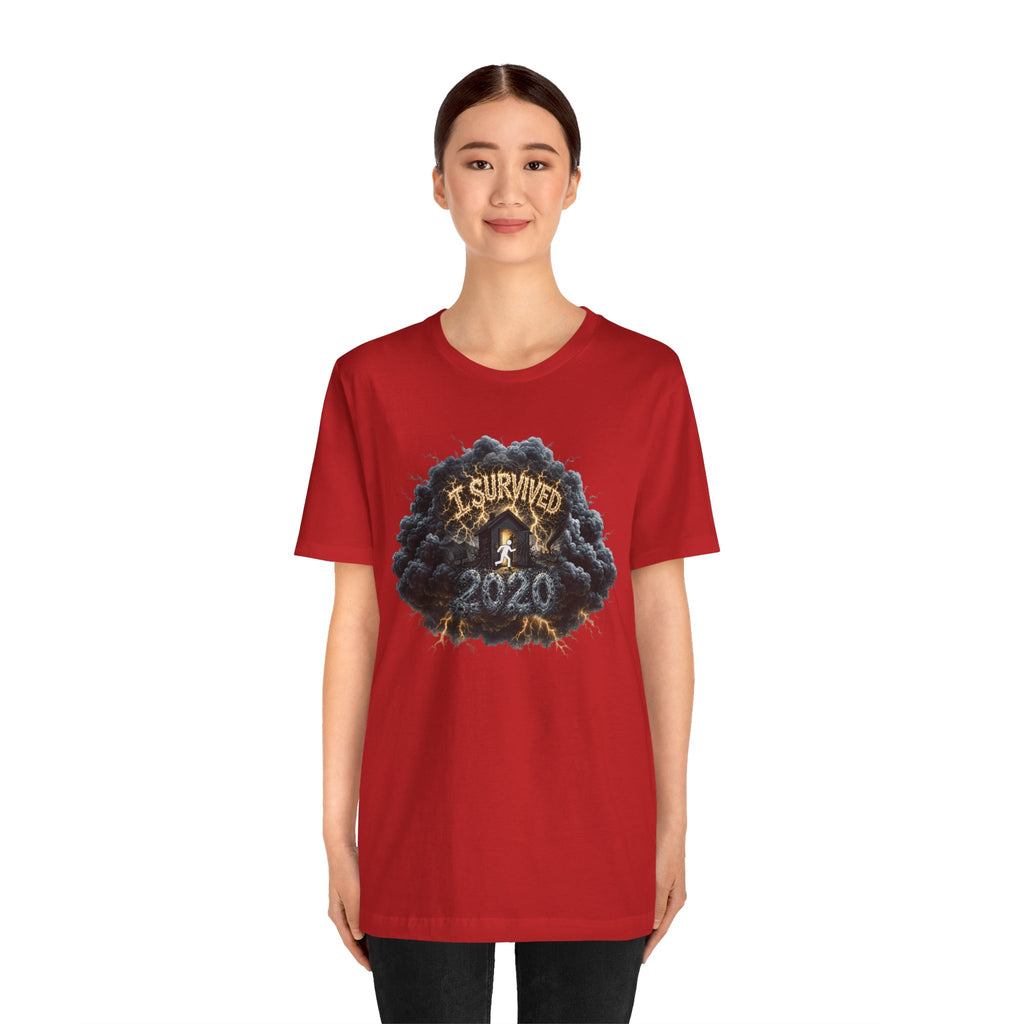 I Survived 2020 — Director's Cut Original Design Teaser Tee | Season 1 Premiere Drop Unisex Jersey Short Sleeve Tee