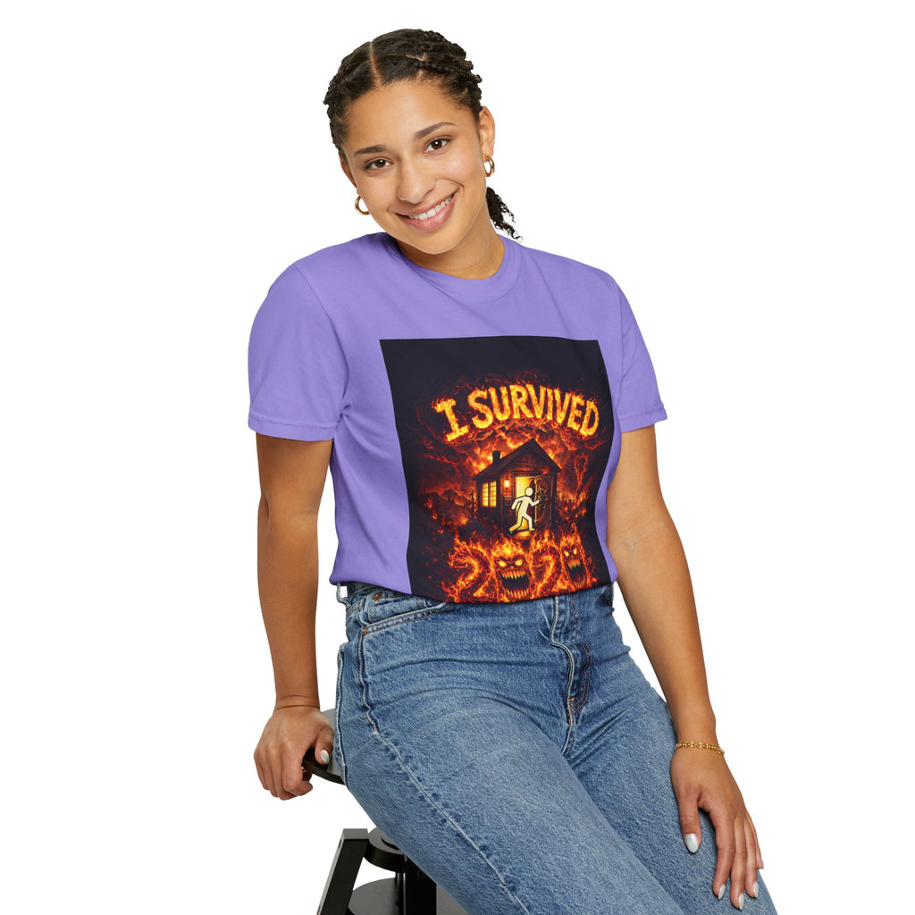 I Survived 2020 — S2:E3 "The California Wildfires" | Wildfire Edition Memorial Unisex Garment-Dyed T-shirt