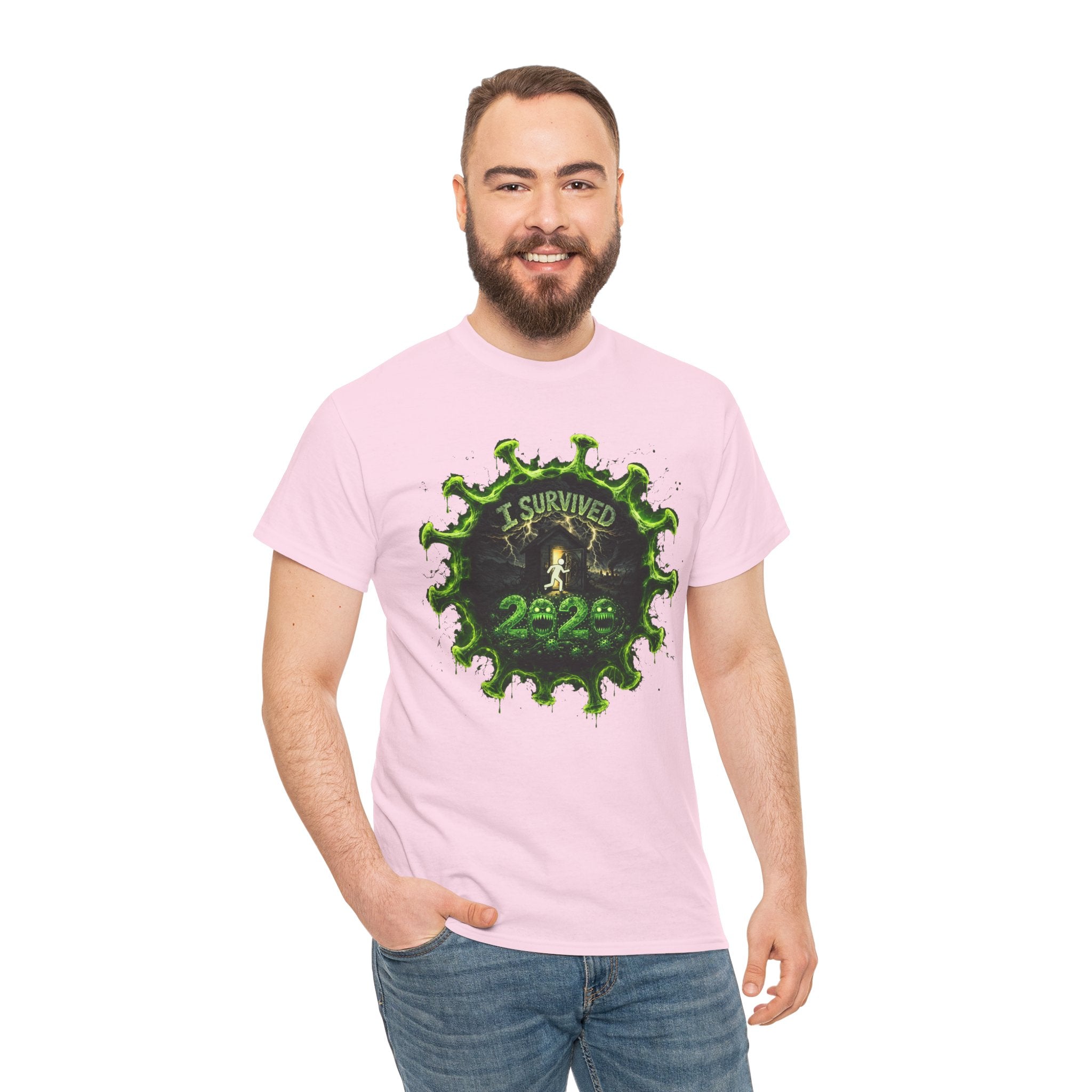 I Survived 2020 — Director's Cut S1:E5 "Delivery Doomsday" | Pandemic Edition Unisex Heavy Cotton Tee
