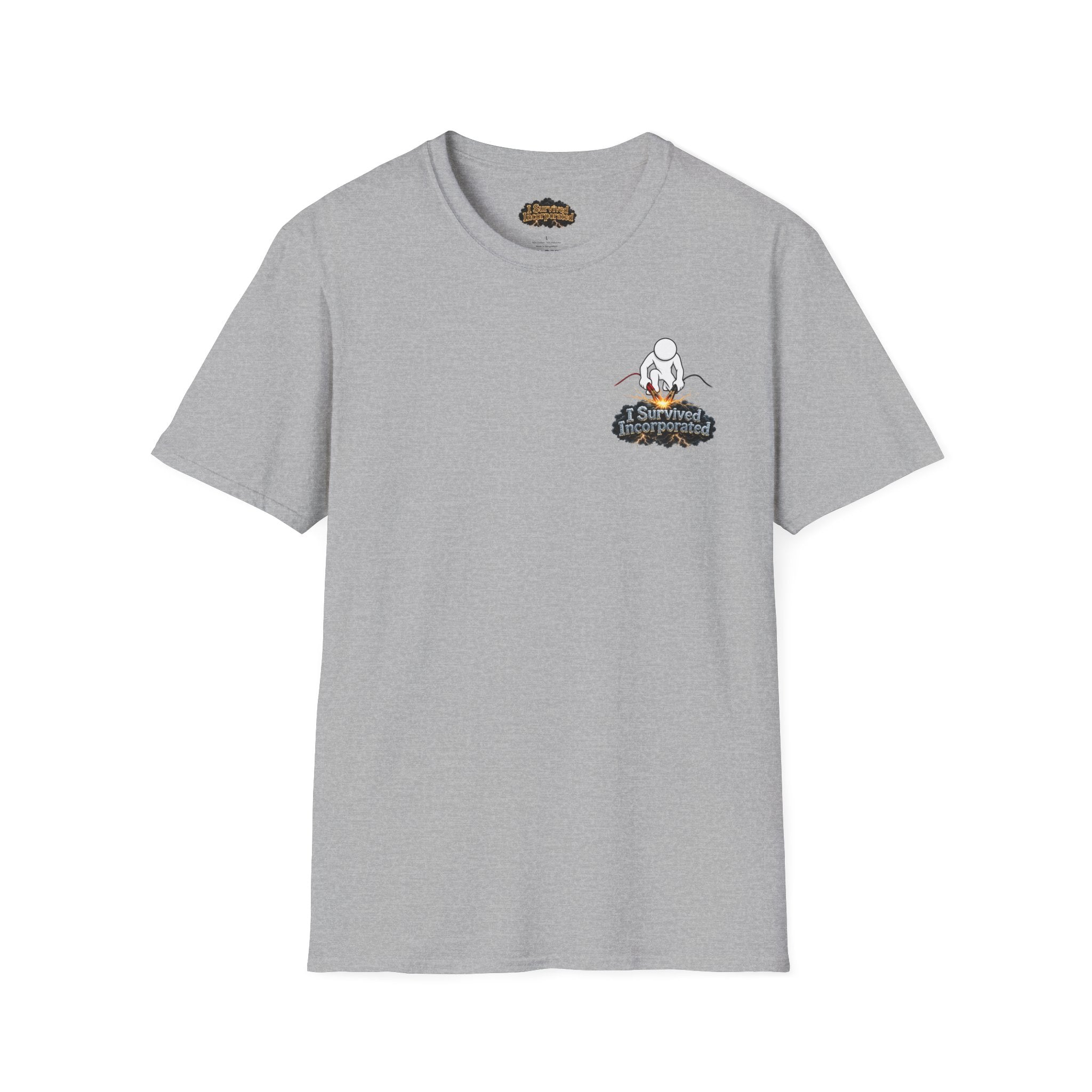 I Survived 2020 — "Please Stand By" Test Pattern Tee Summer Premier Unisex Softstyle T-Shirt