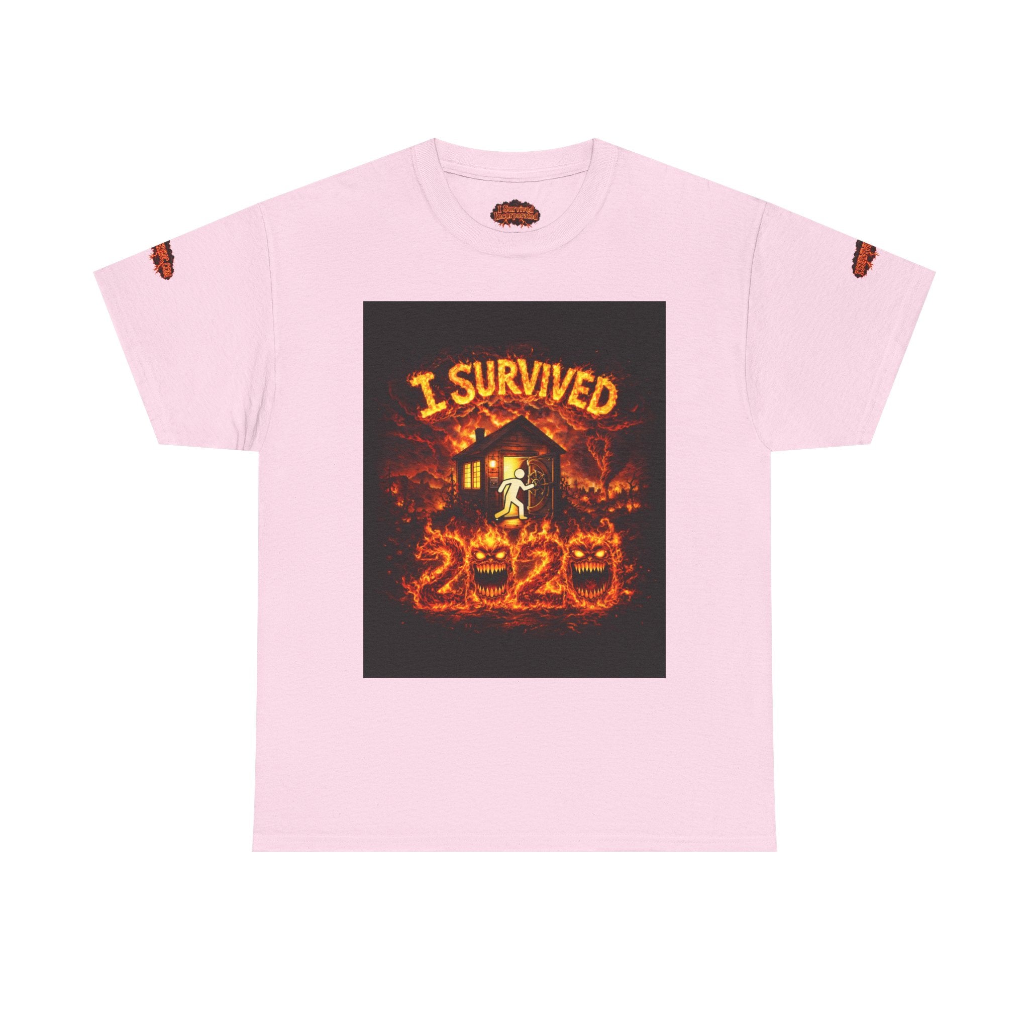 J'ai survécu à 2020 — S2:É3 « Les incendies de forêt en Californie » | T-shirt unisexe en coton épais édition spéciale "Incendies de forêt"