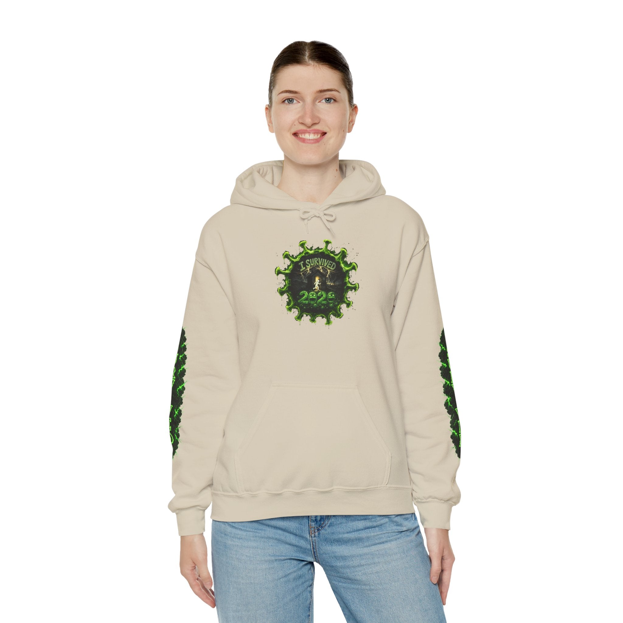 I Survived 2020 — Director's Cut S1:E1 "COVID-19: The Coronavirus" | Pandemic Edition Hoodie Sweatshirt