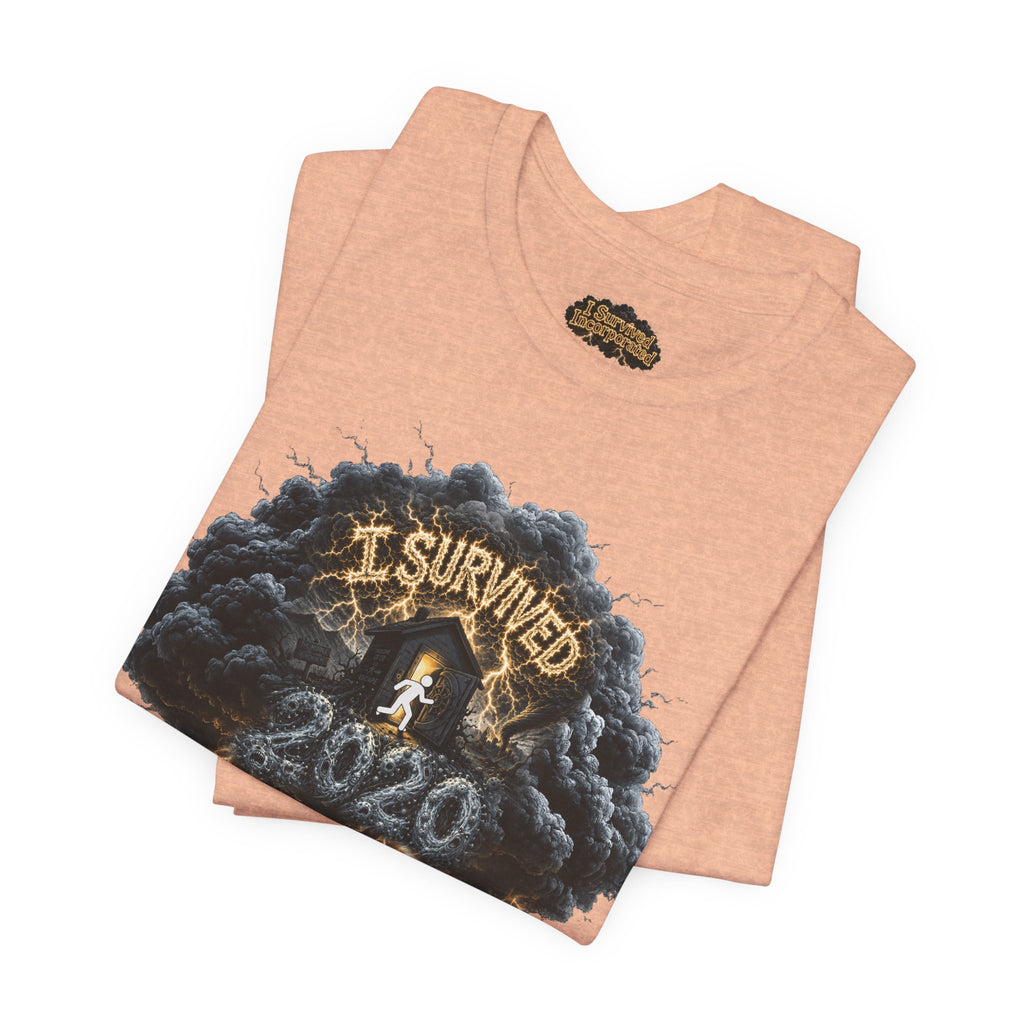 I Survived 2020 — Director's Cut Original Design Teaser Tee | Season 1 Premiere Drop Unisex Jersey Short Sleeve Tee