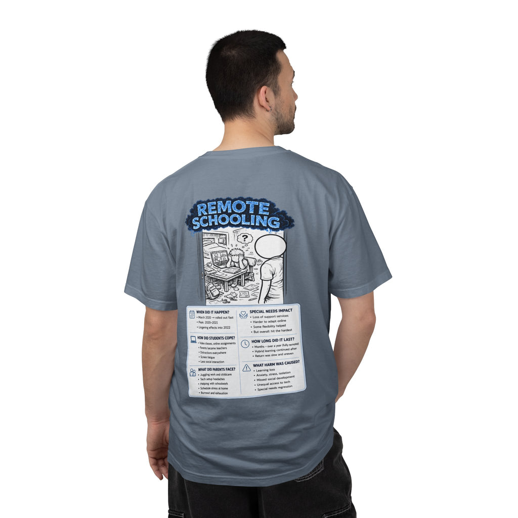 I Survived 2020 — Director's Cut S3:E3 "Remote Schooling" | Lockdown Edition Documentary Unisex Garment-Dyed T-shirt