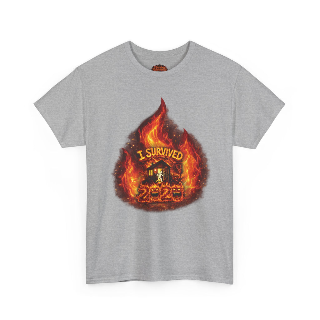 I Survived 2020 — Director's Cut S2:E2 "The Bobcat Fire" | Wildfire Edition Memorial Unisex Heavy Cotton Tee