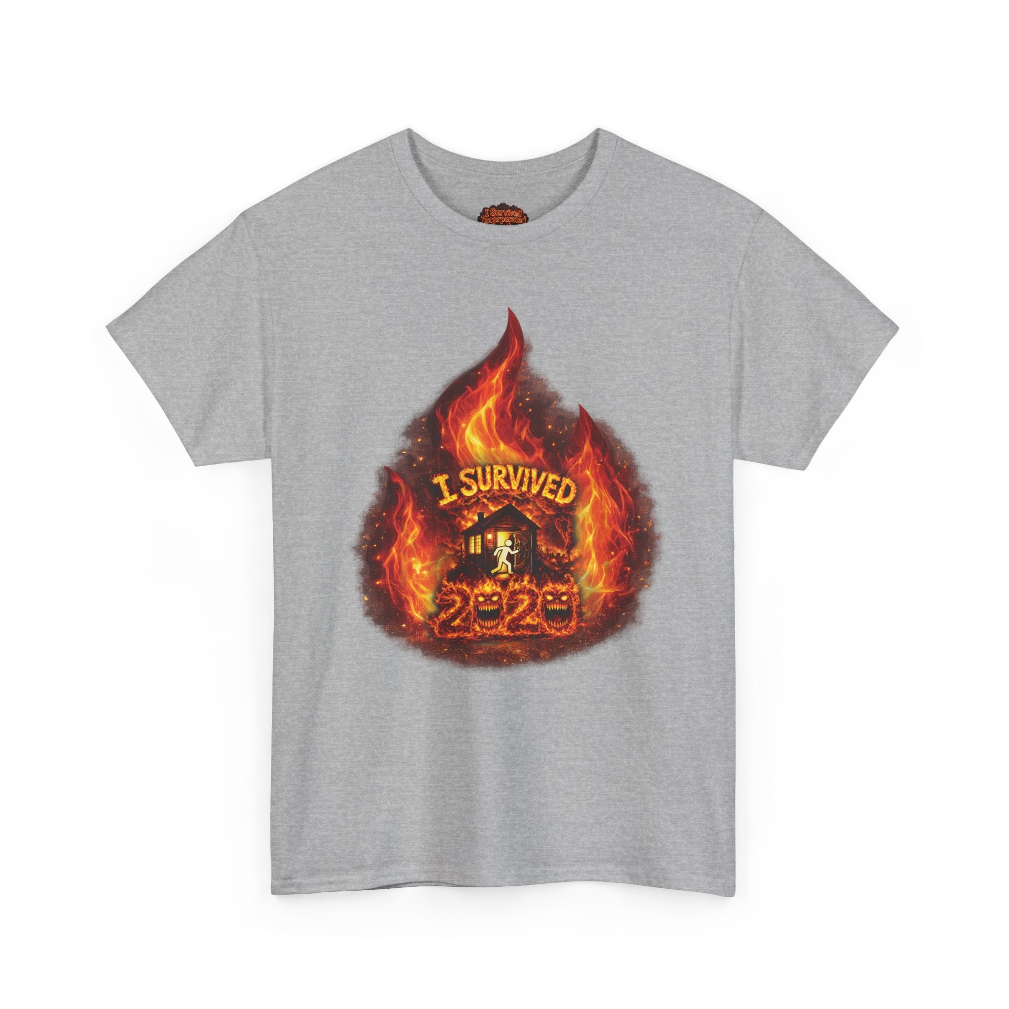 I Survived 2020 — Director's Cut S2:E2 "The Bobcat Fire" | Wildfire Edition Memorial Unisex Heavy Cotton Tee