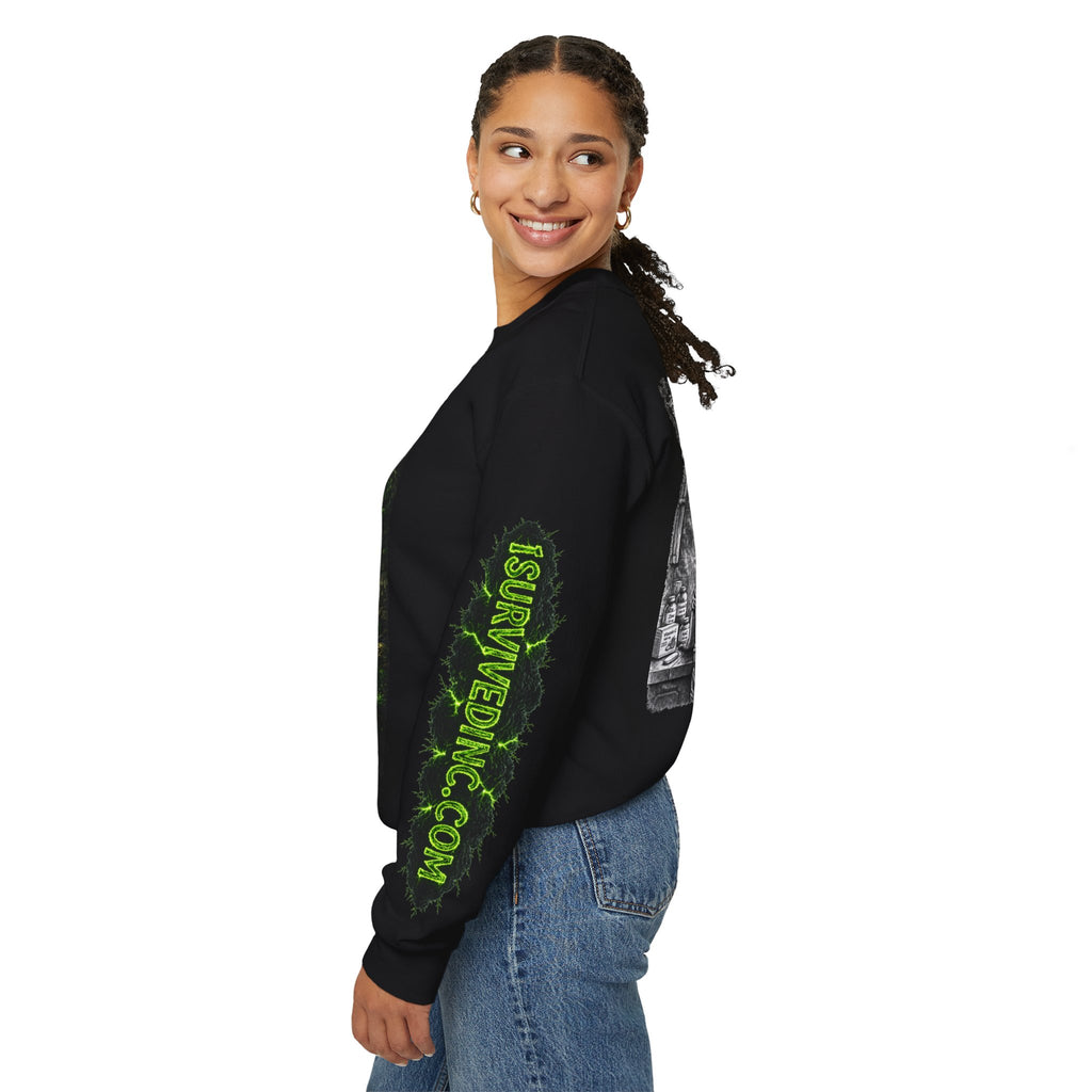 I Survived 2020 — S1:E1 "COVID-19: The Coronavirus" | Pandemic Edition Unisex Heavy Blend™ Crewneck Sweatshirt