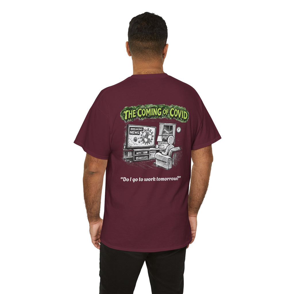 I Survived 2020 — Director's Cut S1:E2 "The Coming of COVID" | Pandemic Edition Unisex Heavy Cotton Tee