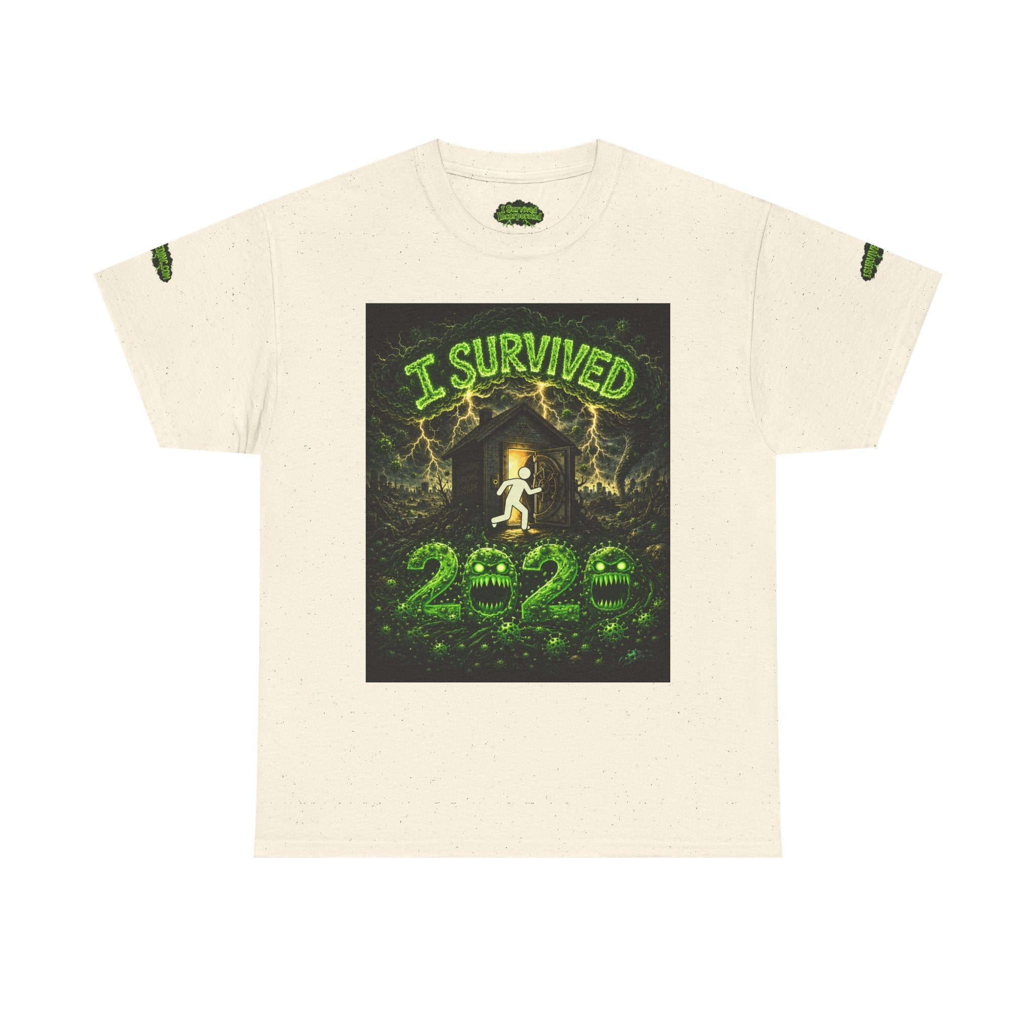 I Survived 2020 — S1:E4 "Mask Madness Mayhem Moment" | Pandemic Edition Unisex Heavy Cotton Tee (SPECIAL EDITION)