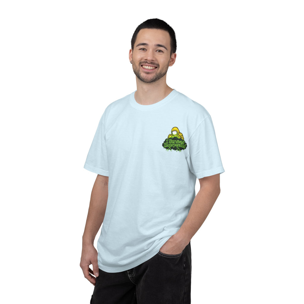 I Survived 2020 — "Please Stand By" Test Pattern Toxic Signal Tee Summer Premiere Unisex Garment-Dyed T-shirt