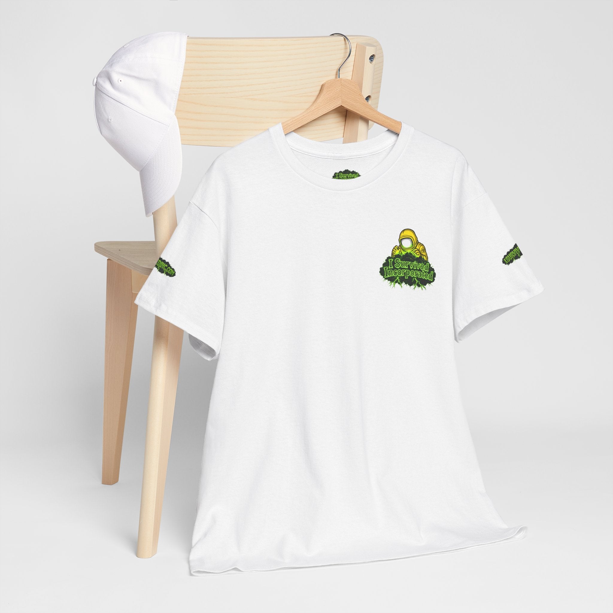 I Survived 2020 — "Please Stand By" Test Pattern Toxic Signal Tee Special Edition Summer Premiere Unisex Heavy Cotton Tee