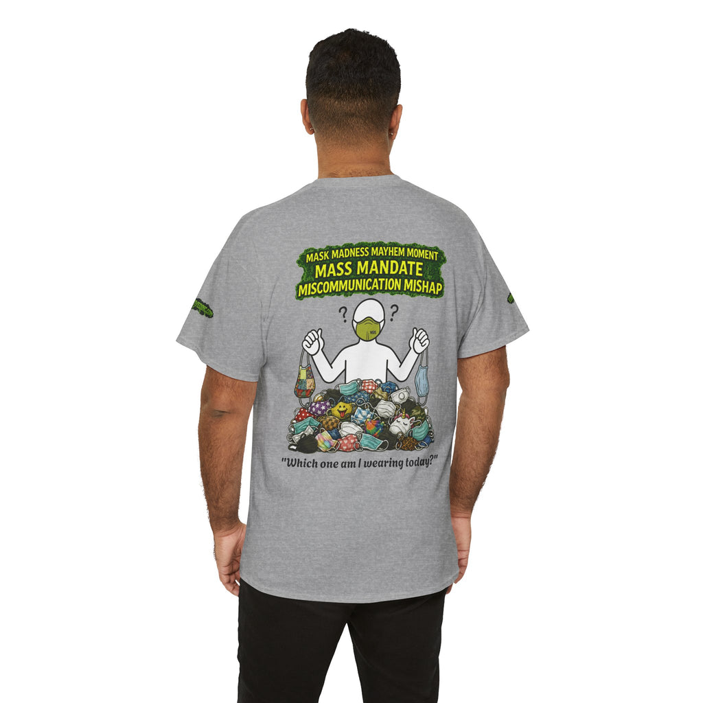 I Survived 2020 — PANDEMIC S1:E4: Director's Cut Special Edition "Mask Madness" Unisex Heavy Cotton Tee