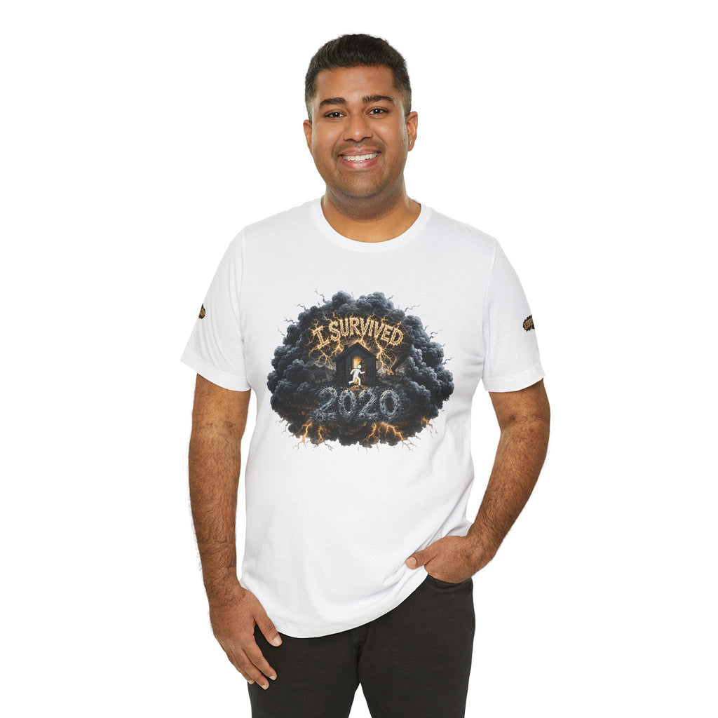 I Survived 2020 — Director's Cut Original Design Teaser Tee | Season 1 Premiere Drop Unisex Jersey Short Sleeve Tee