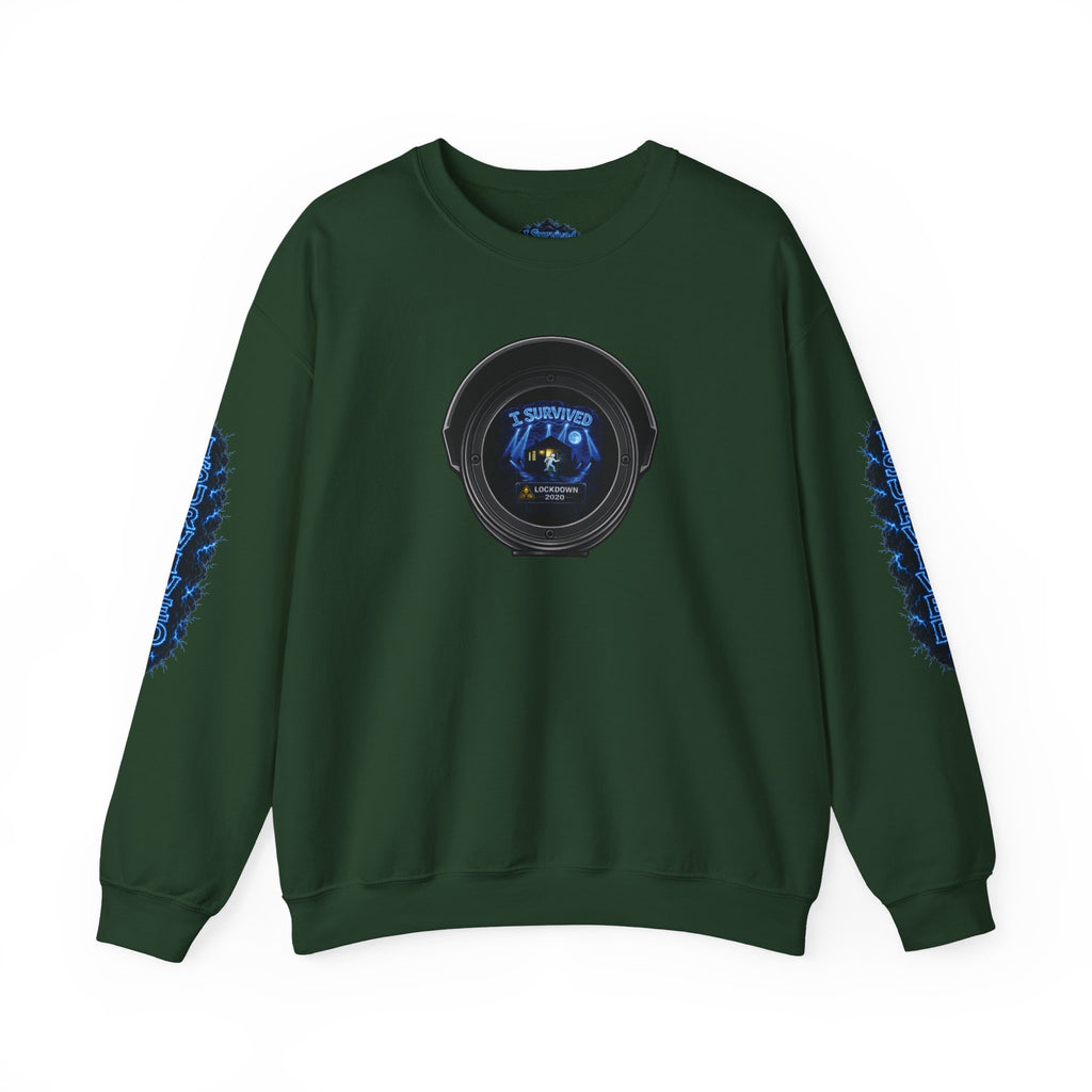 I Survived 2020 —  LOCKDOWN S3:E1: Director's Cut Special Edition "Quarantine" Unisex Heavy Blend™ Crewneck Sweatshirt