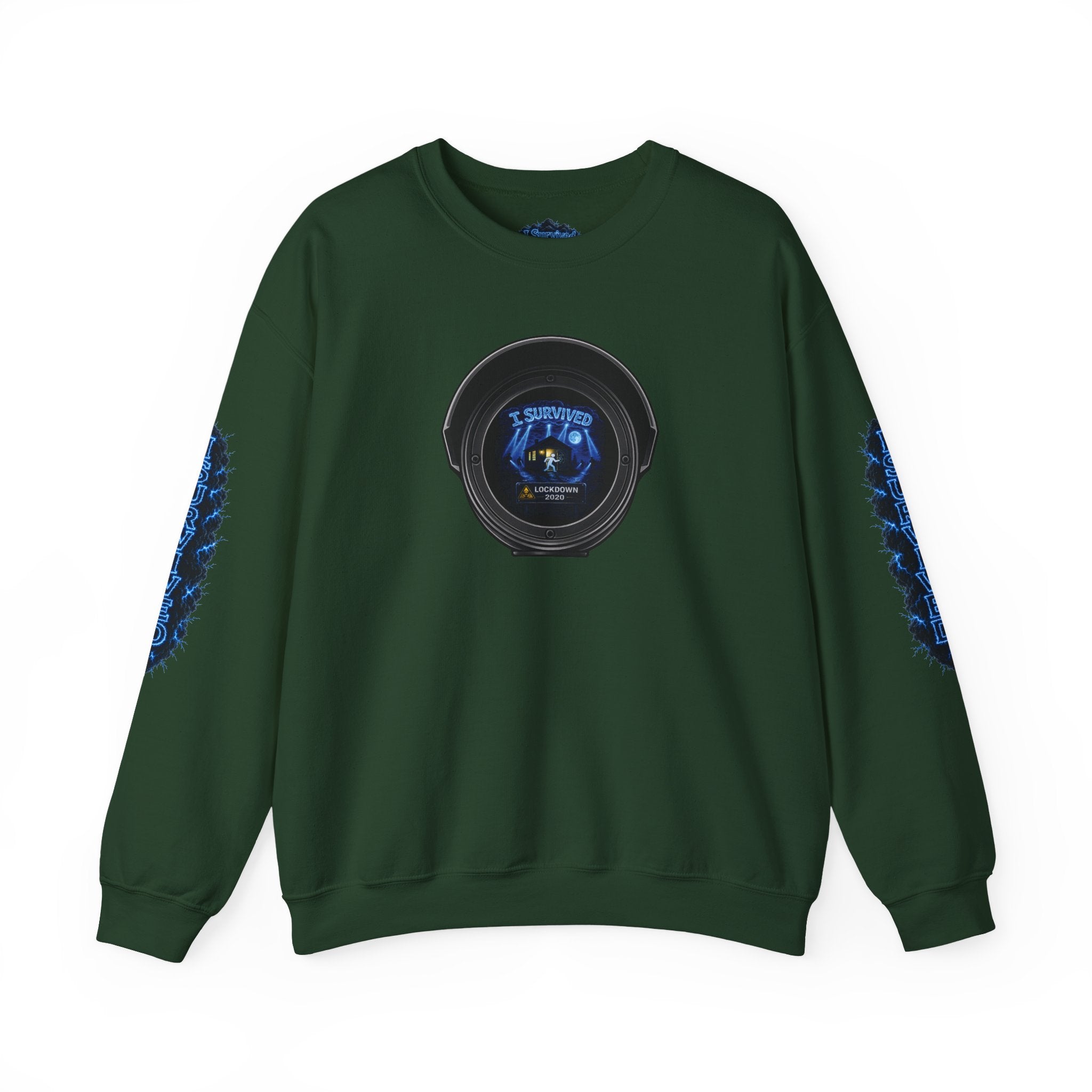 I Survived 2020 —  LOCKDOWN S3:E1: Director's Cut Special Edition "Quarantine" Unisex Heavy Blend™ Crewneck Sweatshirt