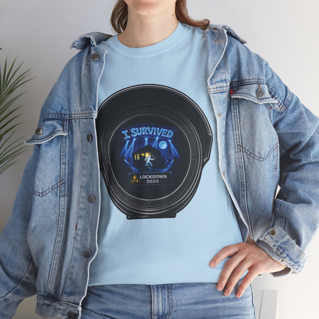 I Survived 2020 — Director's Cut S3:E1 "Quarantine" | Lockdown Edition Documentary Unisex Heavy Cotton Tee (SPECIAL EDITION)