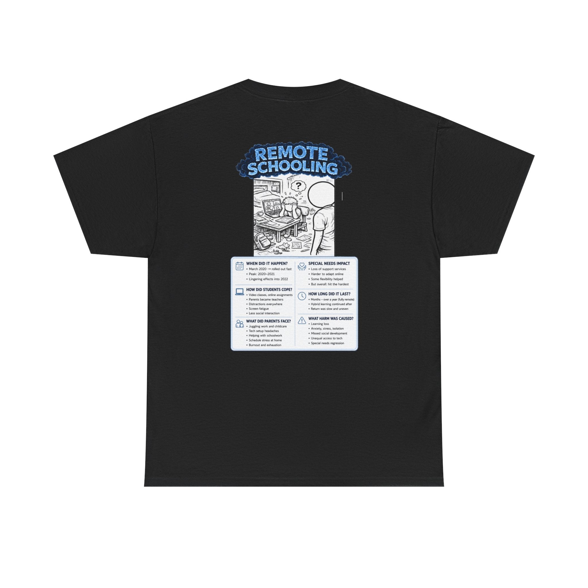 I Survived 2020 — LOCKDOWN S3:E3: "Remote Schooling" Documentary Tee