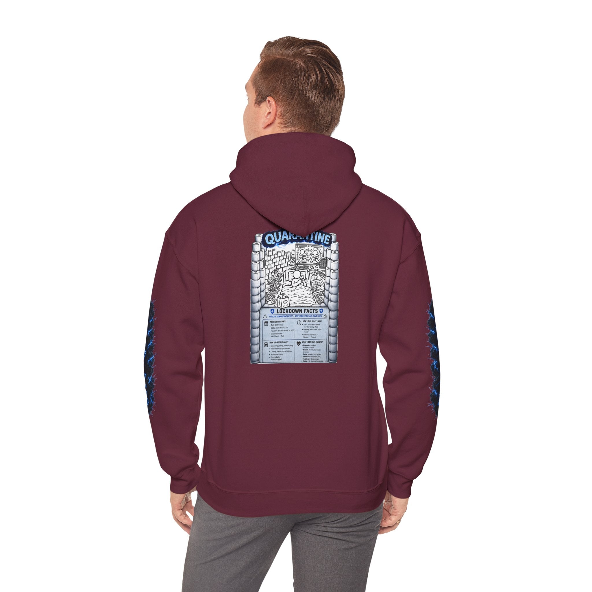 I Survived 2020 — LOCKDOWN S3:E1: Director's Cut "Quarantine" Hoodie
