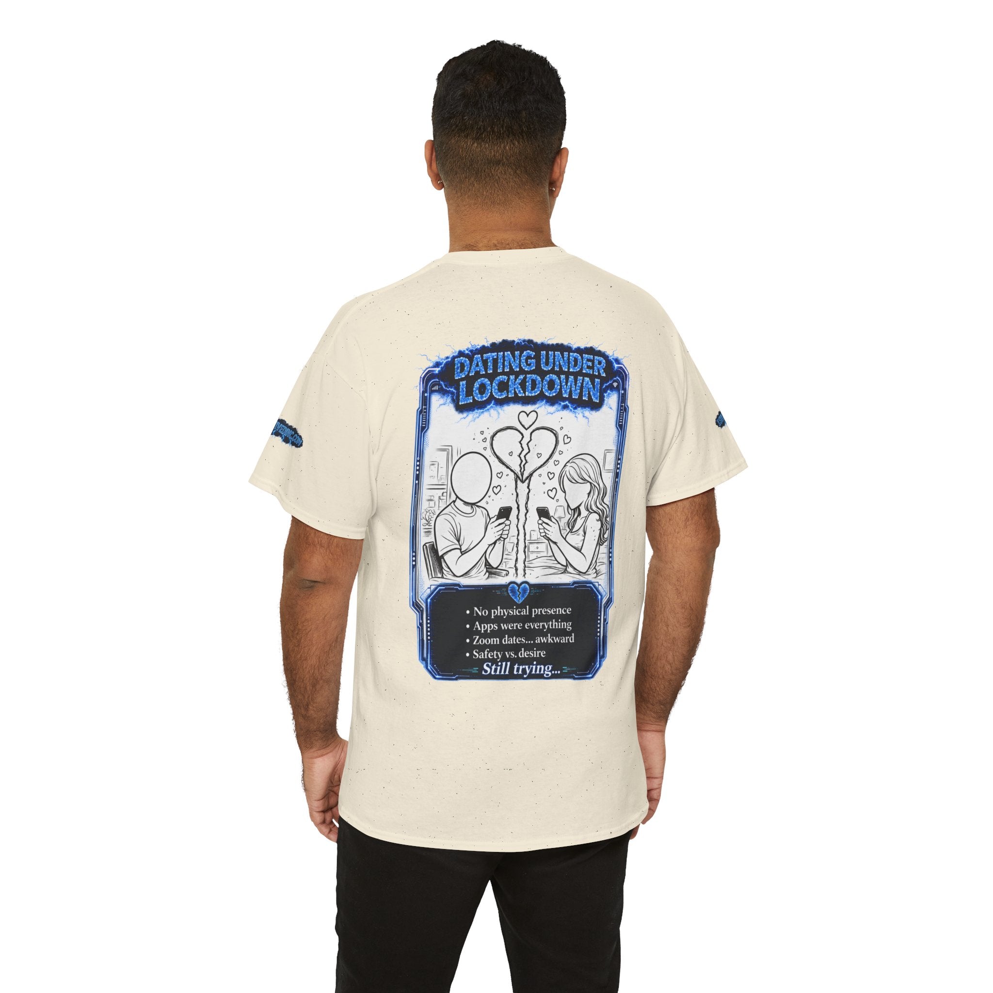 I Survived 2020 — LOCKDOWN S3:E2: Special Edition "Dating Under Lockdown" Unisex Heavy Cotton Tee