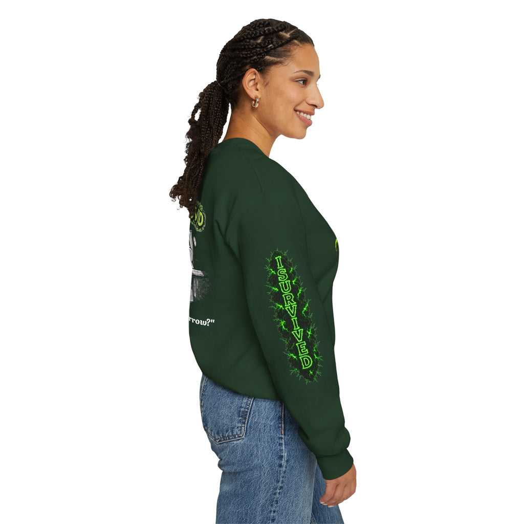 I Survived 2020 — Director's Cut S1:E2 "The Coming of COVID" | Pandemic Edition Unisex Heavy Blend™ Crewneck Sweatshirt