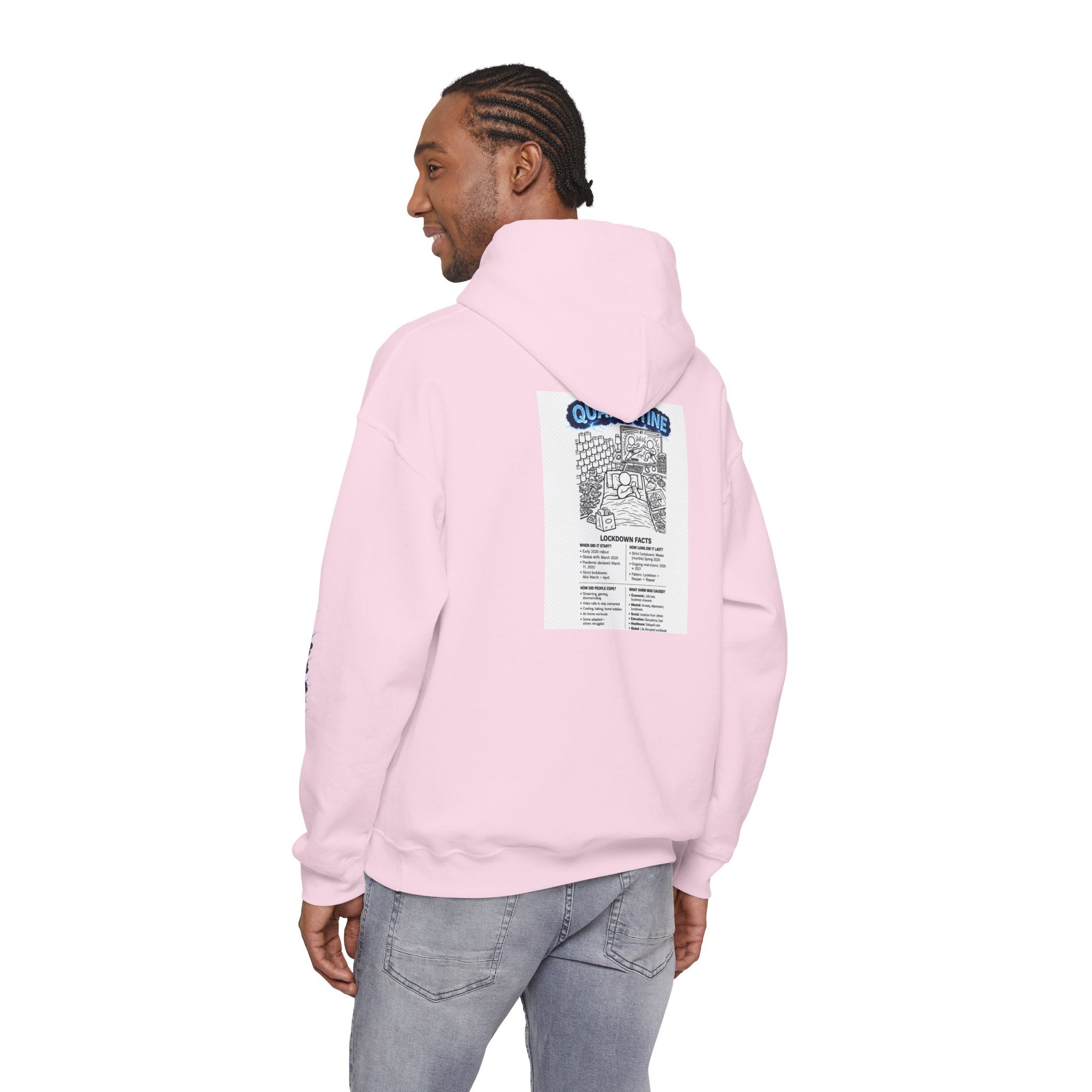 I Survived 2020 — Director's Cut S3:E1 "Quarantine" | Lockdown Edition Documentary Hoodie Sweatshirt