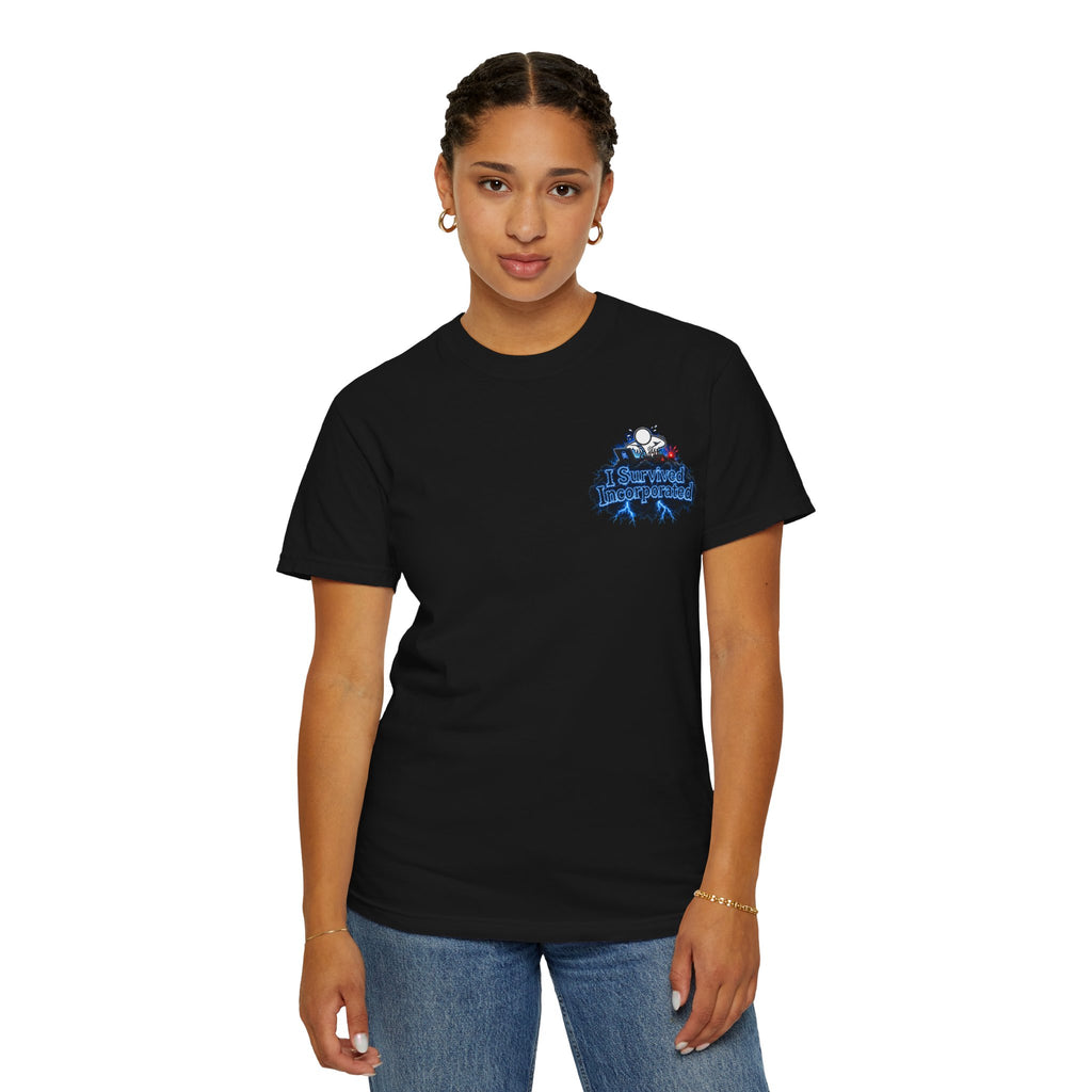I Survived 2020 — "Please Stand By" Test Pattern Tee Lockdown Special Edition Summer Exclusive Unisex Garment-Dyed T-shirt