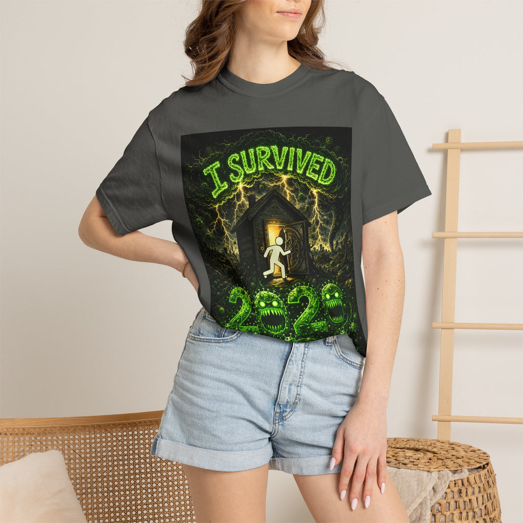 I Survived 2020 — S1:E5 "Delivery Doomsday" | Pandemic Edition Unisex Garment-Dyed T-shirt